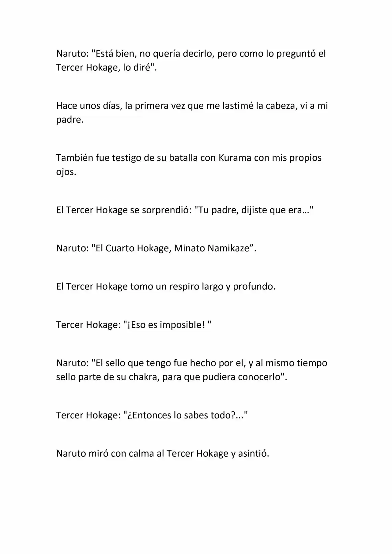 La Supremacia De Naruto (Novela) - Capítulo 8 - Página 6 - LectorTMOo