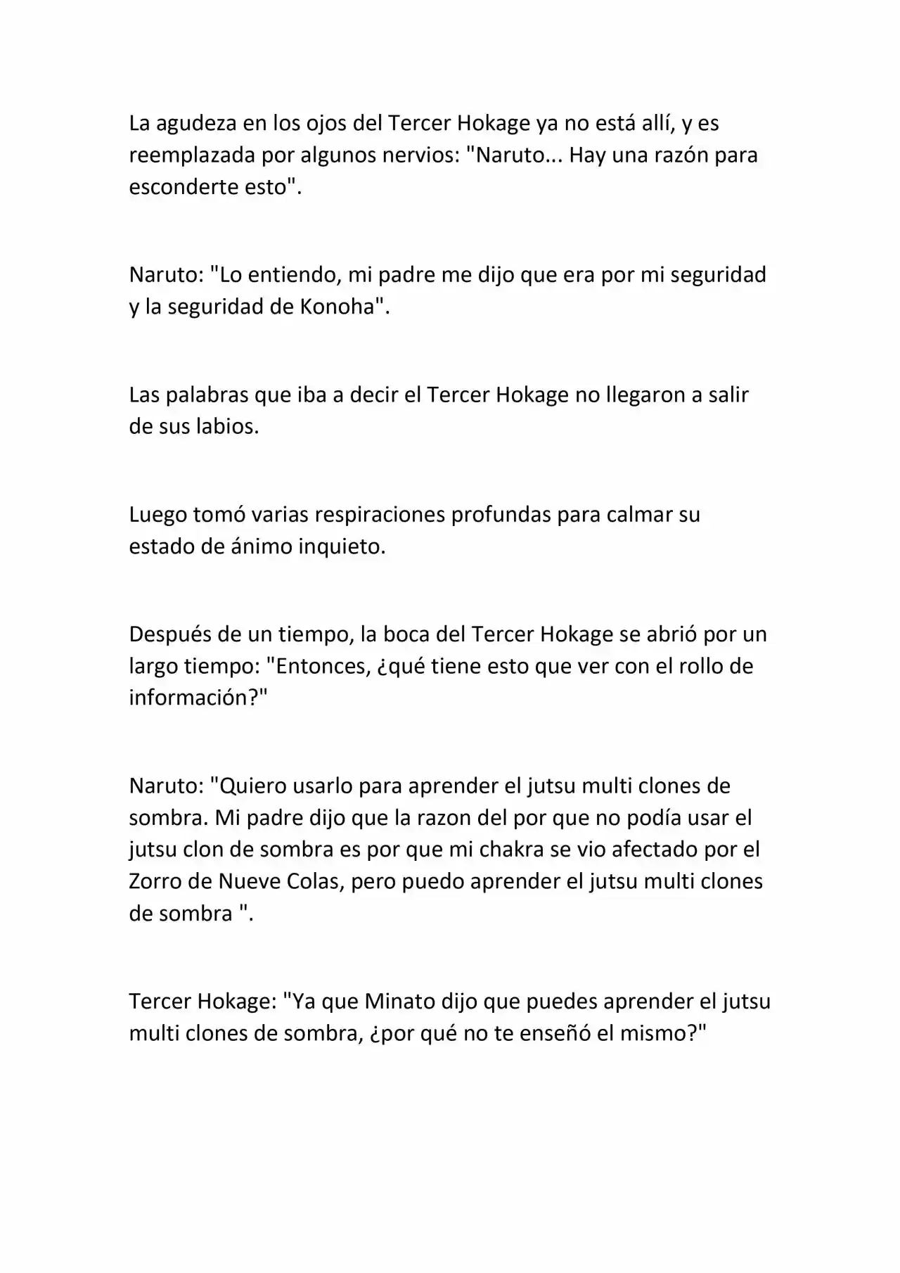 La Supremacia De Naruto (Novela) - Capítulo 8 - Página 7 - LectorTMOo