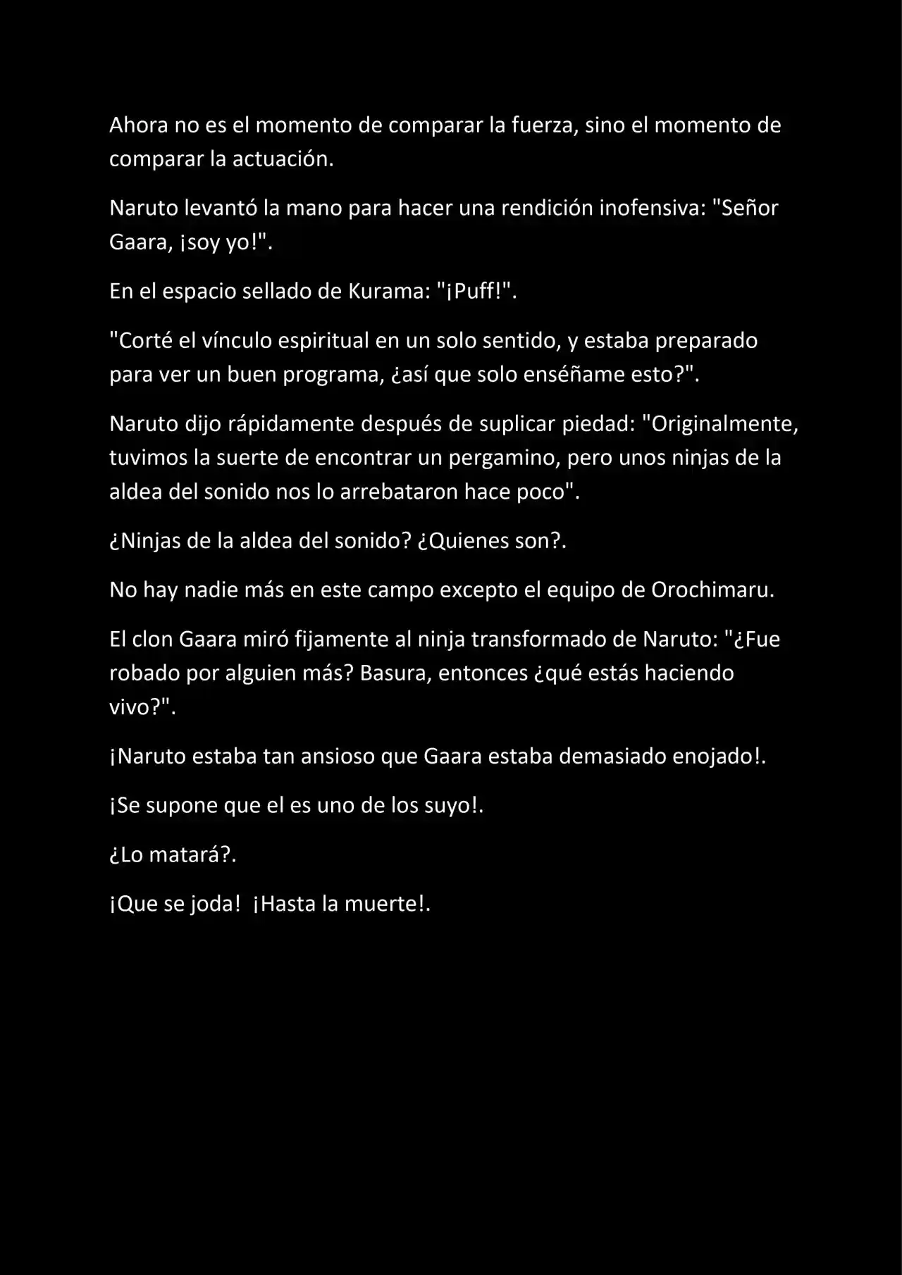 La Supremacia De Naruto (Novela) - Capítulo 82 - Página 8 - LectorTMOo