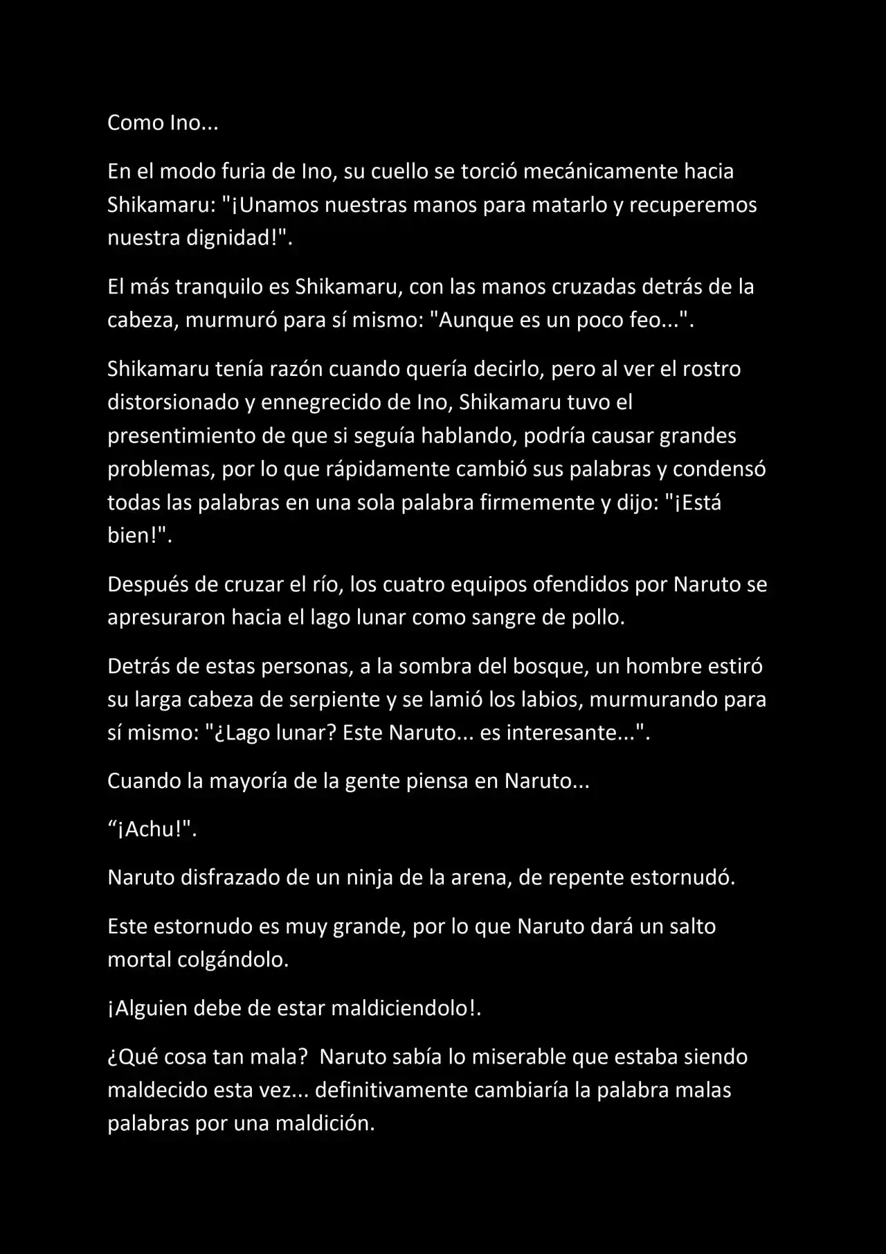 La Supremacia De Naruto (Novela) - Capítulo 86 - Página 6 - LectorTMOo
