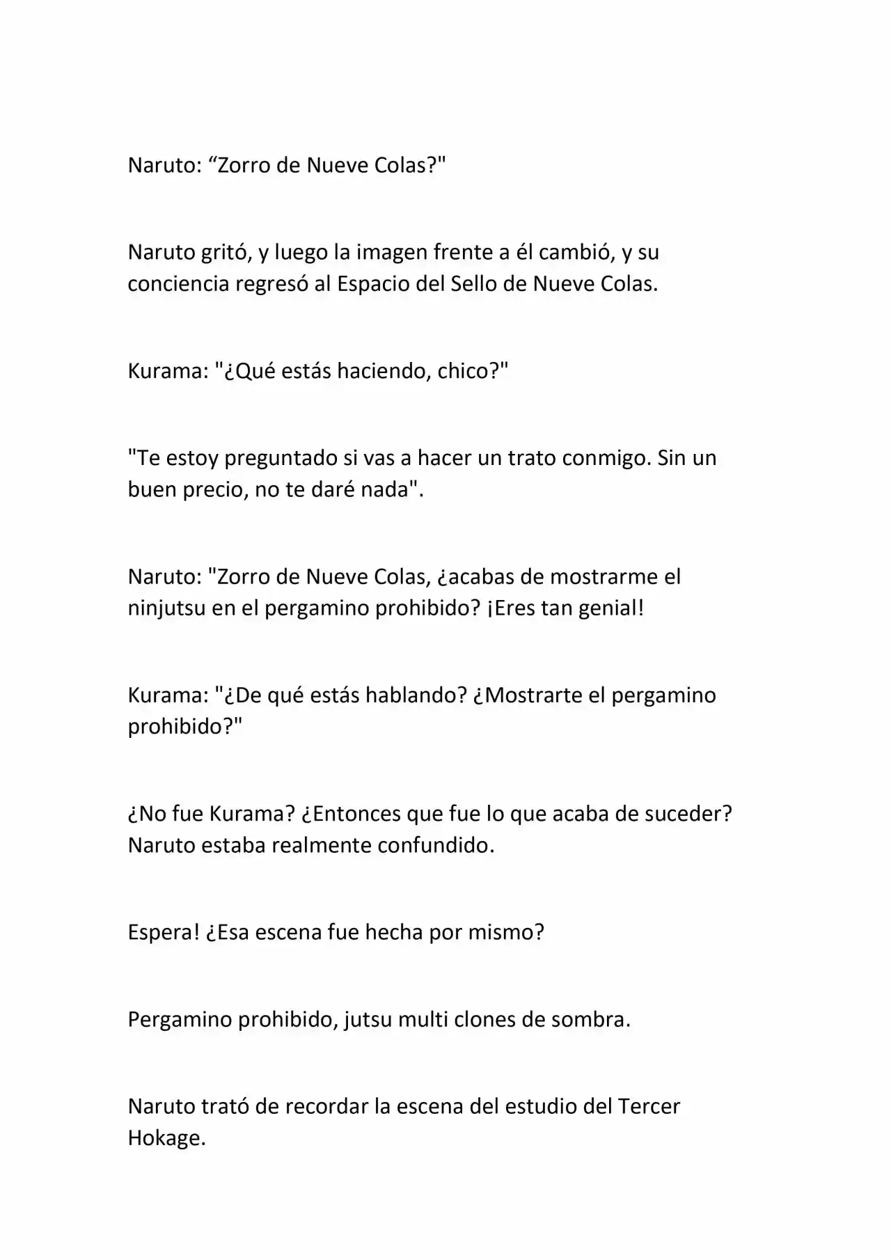 La Supremacia De Naruto (Novela) - Capítulo 9 - Página 4 - LectorTMOo