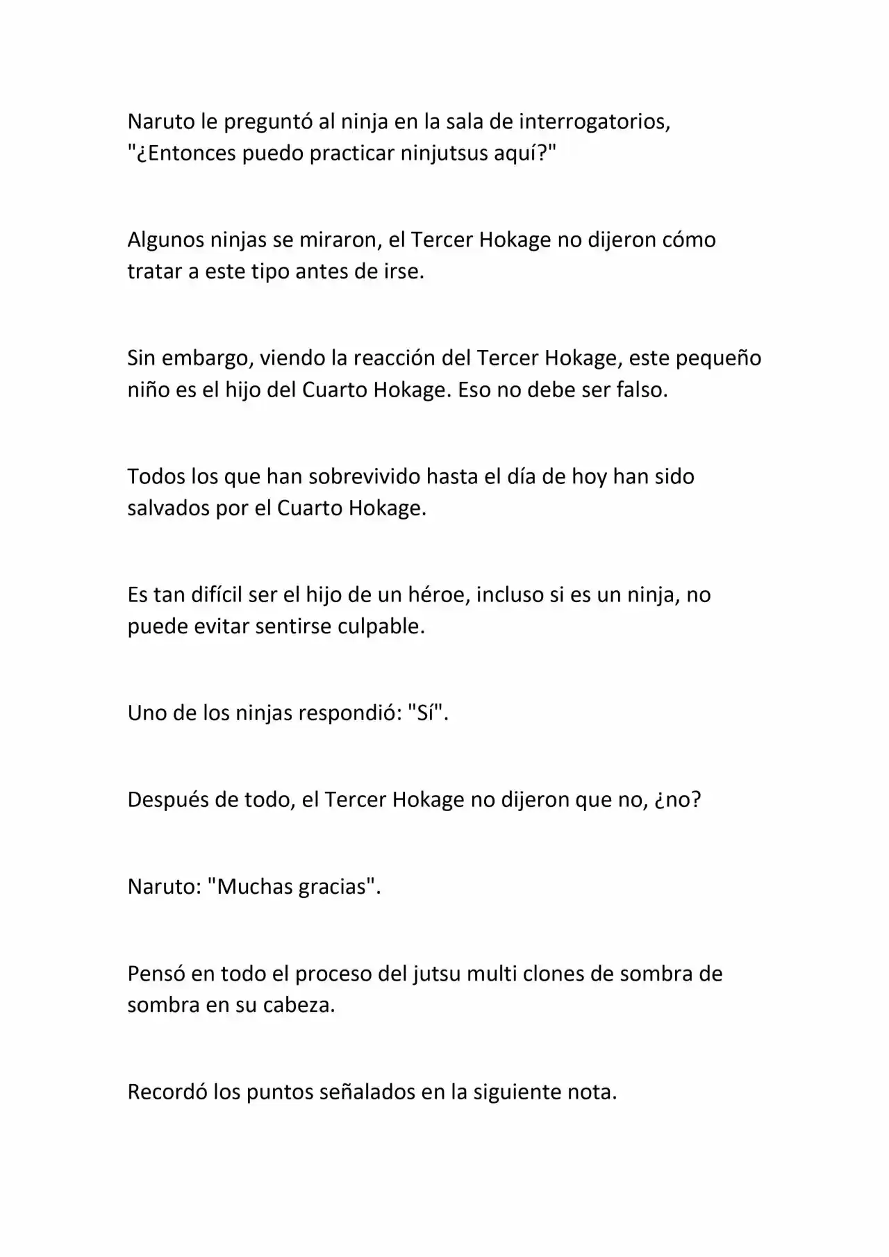 La Supremacia De Naruto (Novela) - Capítulo 9 - Página 6 - LectorTMOo