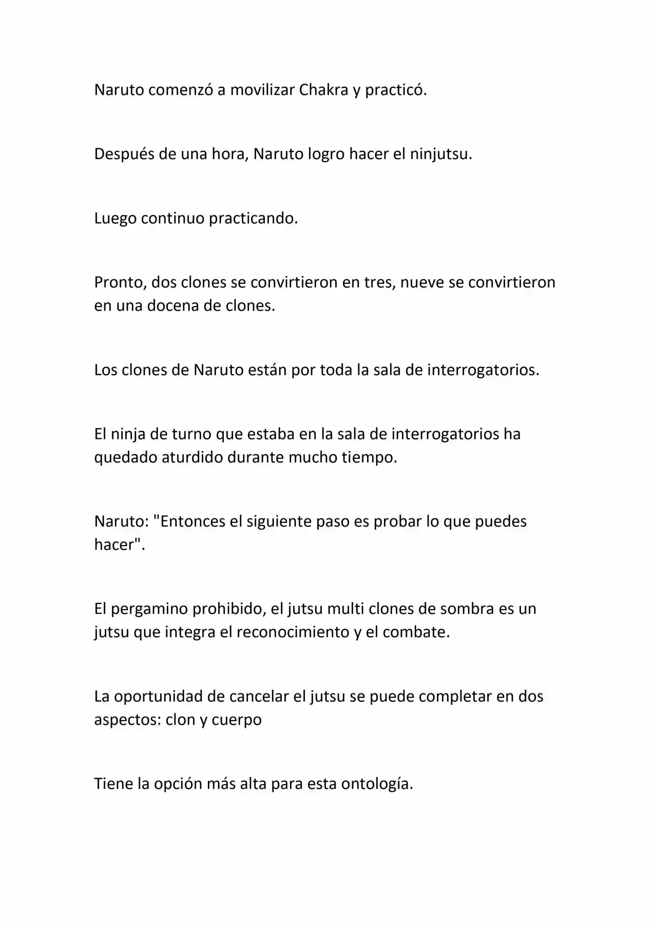 La Supremacia De Naruto (Novela) - Capítulo 9 - Página 7 - LectorTMOo