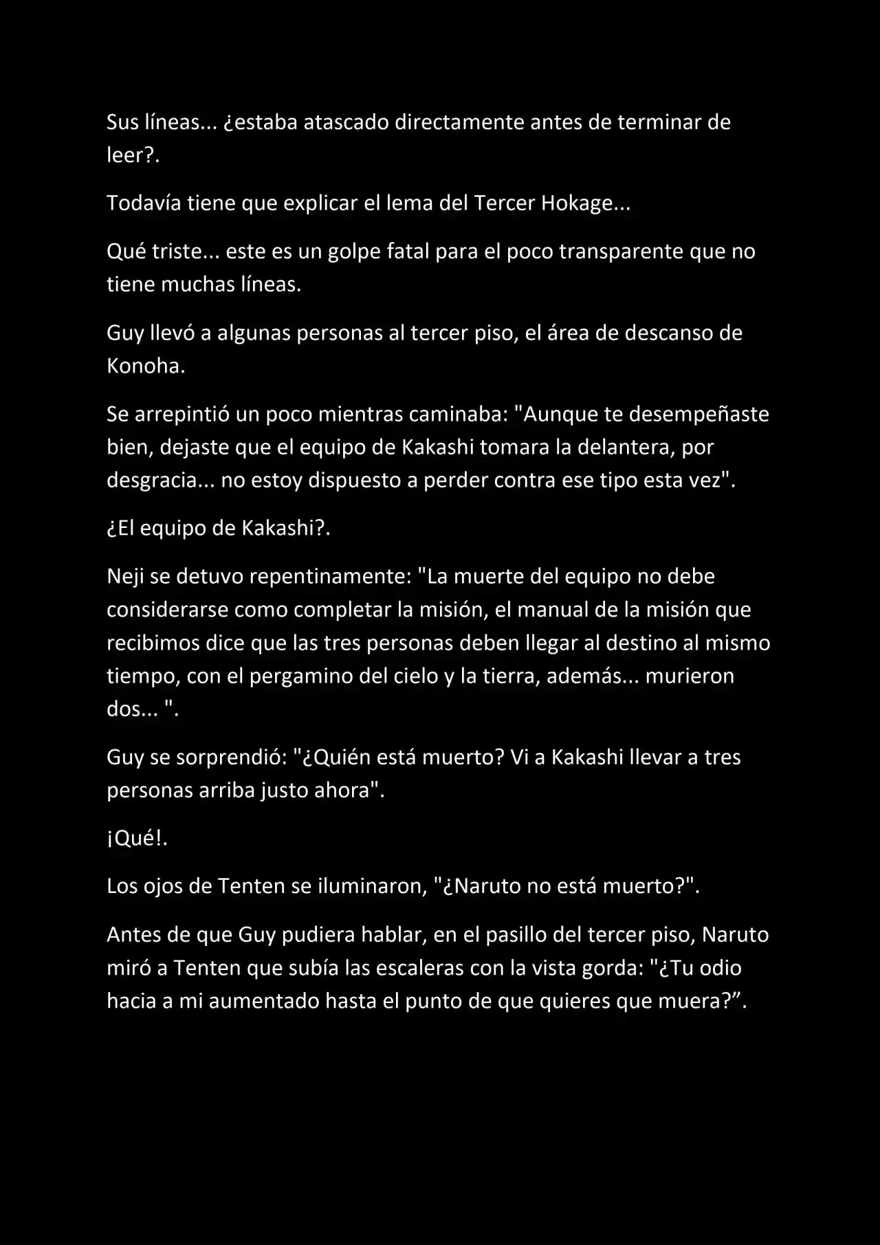 La Supremacia De Naruto (Novela) - Capítulo 90 - Página 8 - LectorTMOo