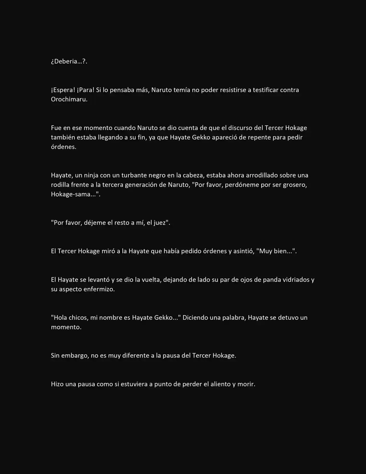La Supremacia De Naruto (Novela) - Capítulo 92 - Página 8 - LectorTMOo