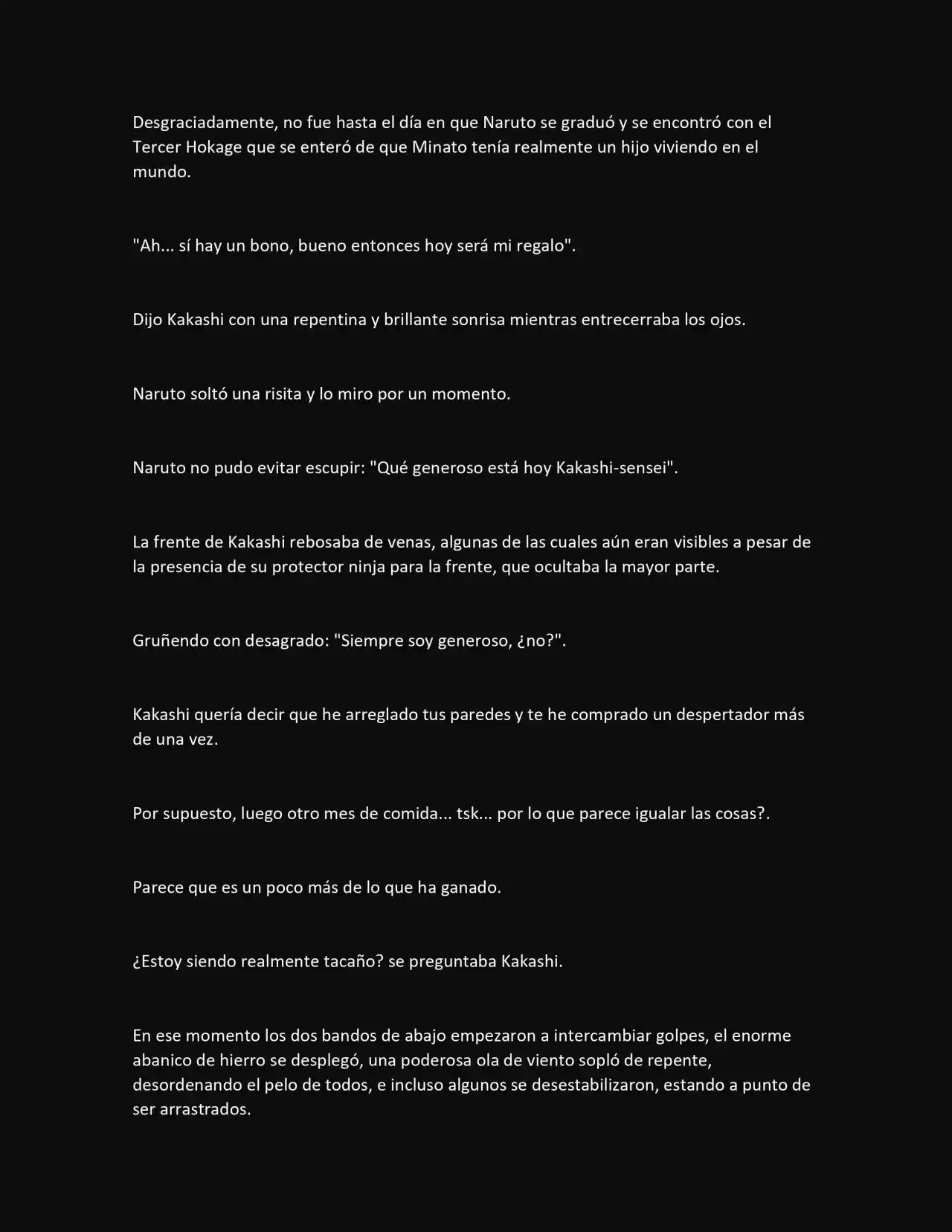 La Supremacia De Naruto (Novela) - Capítulo 95 - Página 4 - LectorTMOo