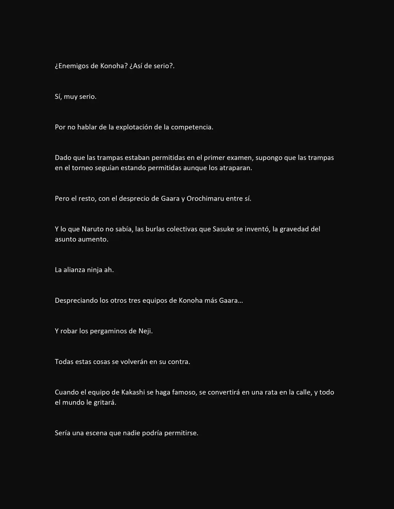 La Supremacia De Naruto (Novela) - Capítulo 95 - Página 6 - LectorTMOo
