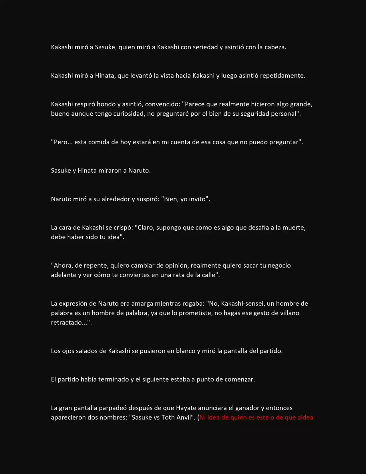 La Supremacia De Naruto (Novela) - Capítulo 95 - Página 7 - LectorTMOo