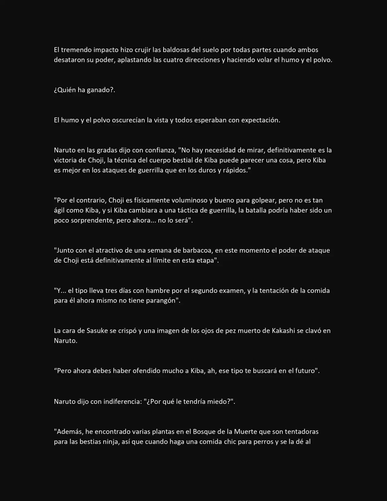 La Supremacia De Naruto (Novela) - Capítulo 98 - Página 5 - LectorTMOo