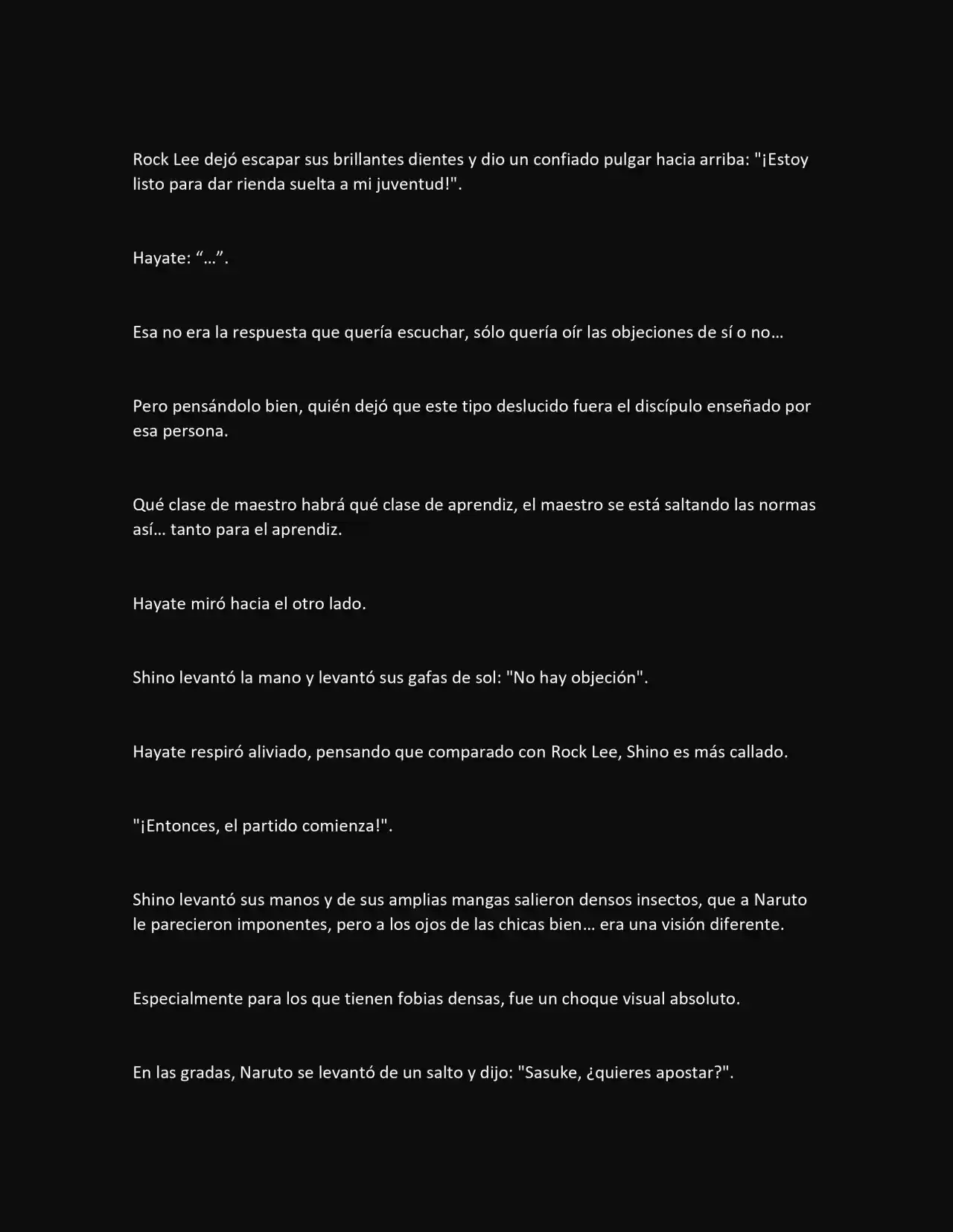 La Supremacia De Naruto (Novela) - Capítulo 99 - Página 6 - LectorTMOo