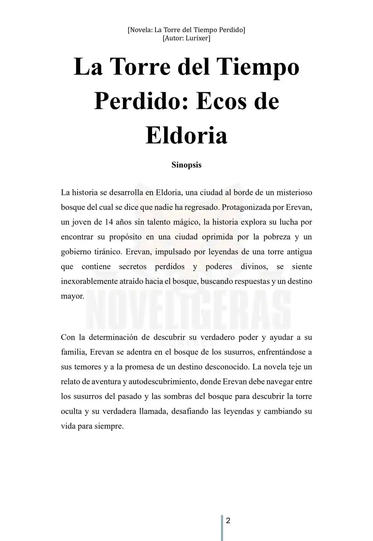 La Torre - Capítulo 4 - Página 2 - LectorTMOo