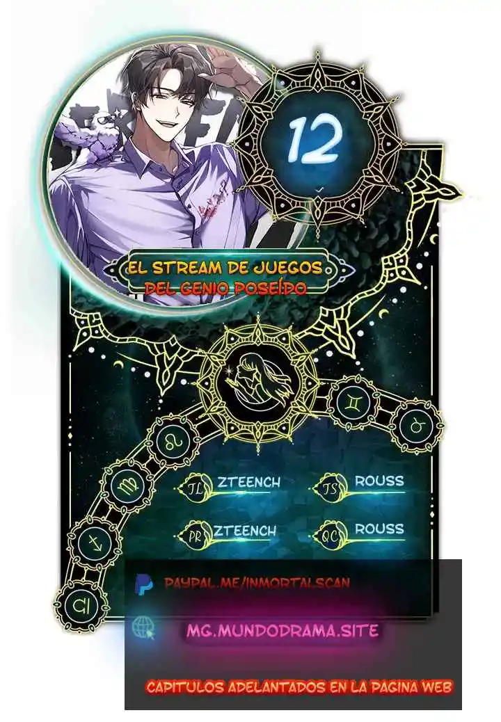 La Transmisión De Juegos Del Genio Poseído - Capítulo 12 - Página 1 - LectorTMOo