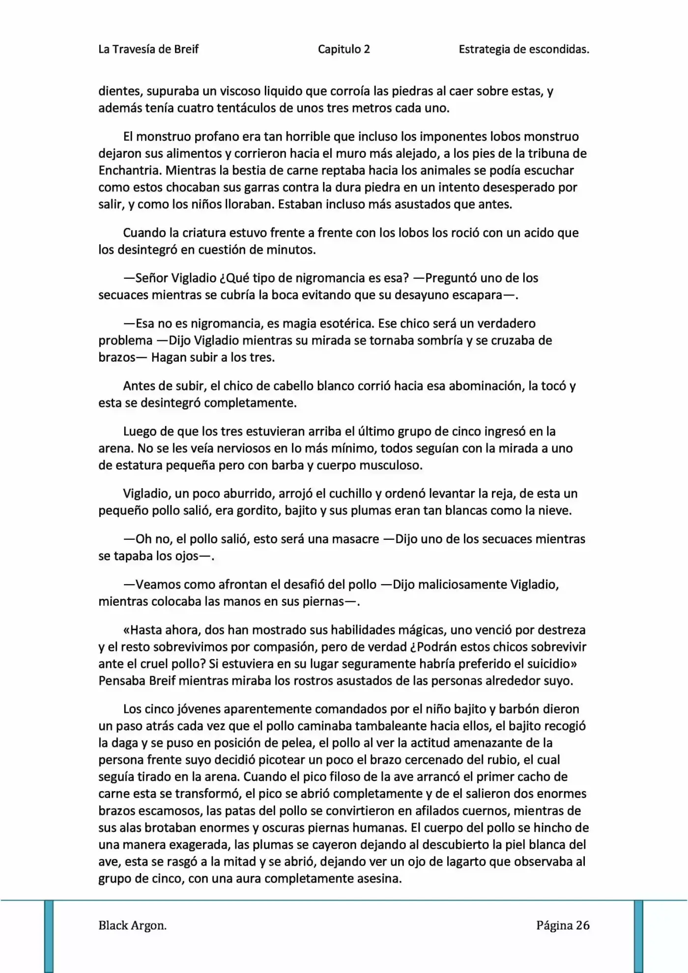 La Travesía Del Ogro Del Amanecer (Novela) - Capítulo 2.20 - Página 6 - LectorTMOo
