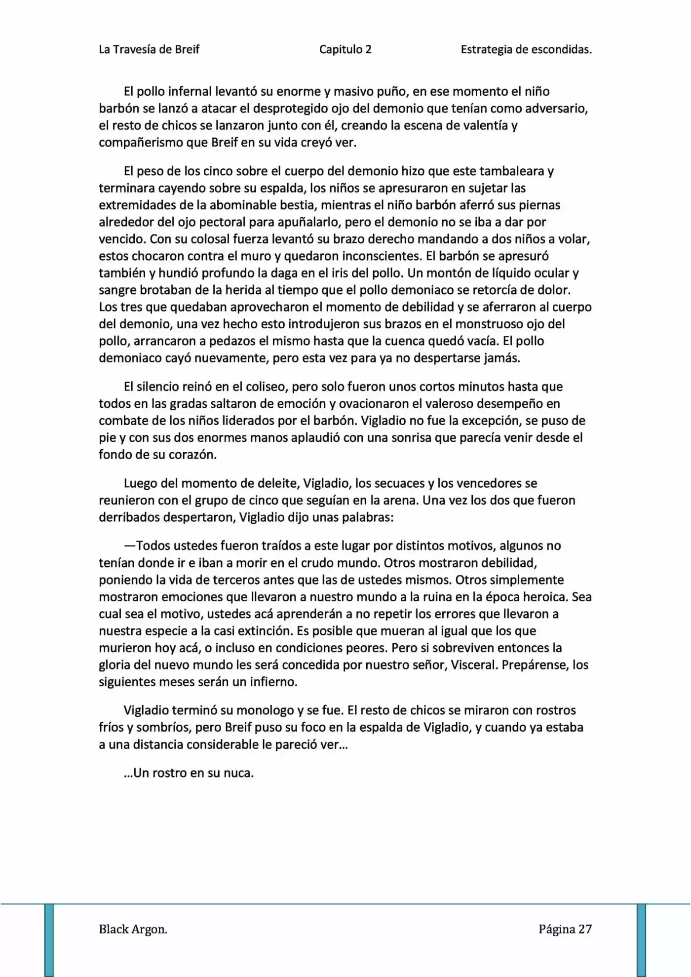 La Travesía Del Ogro Del Amanecer (Novela) - Capítulo 2.20 - Página 7 - LectorTMOo