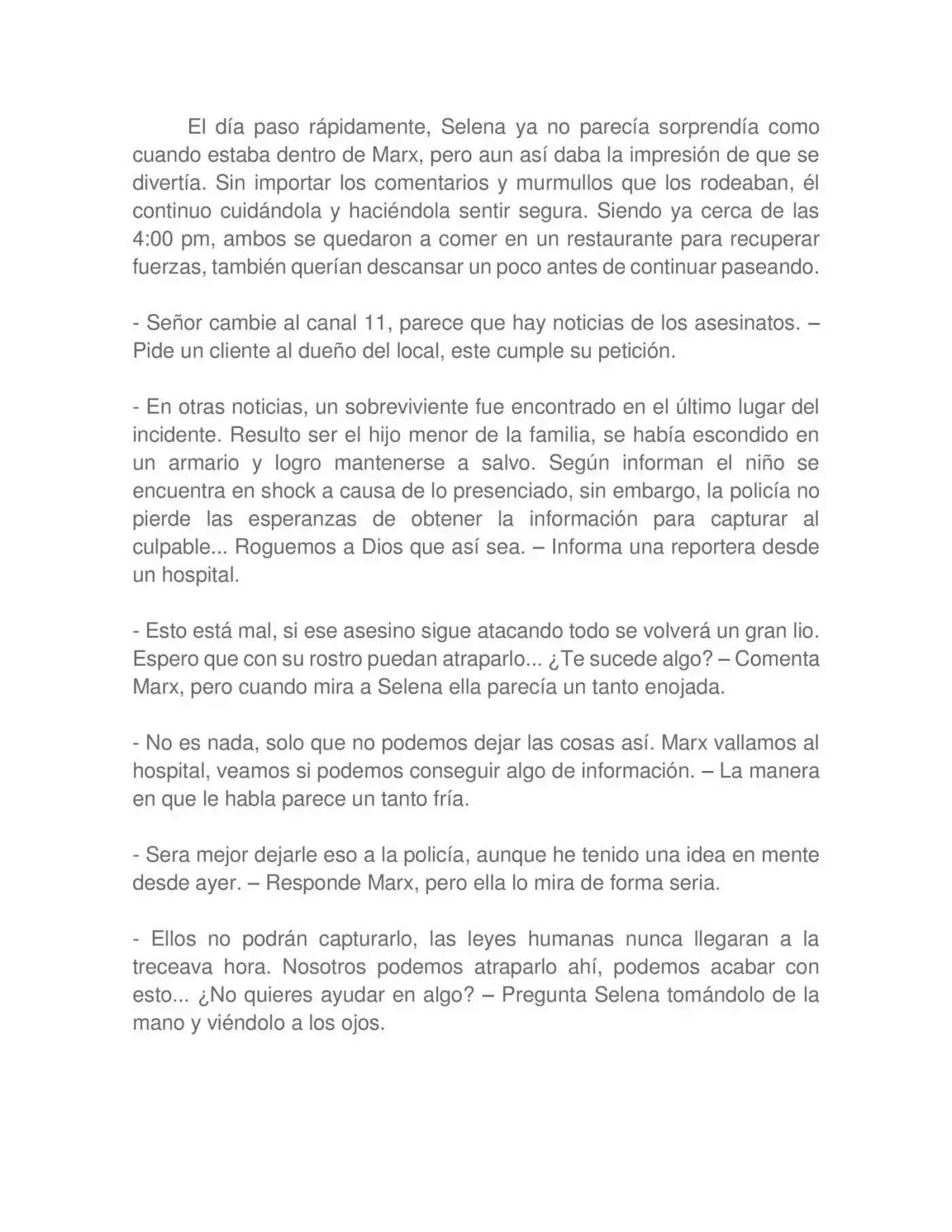 La Treceava Hora (Novela) - Capítulo 10 - Página 5 - LectorTMOo