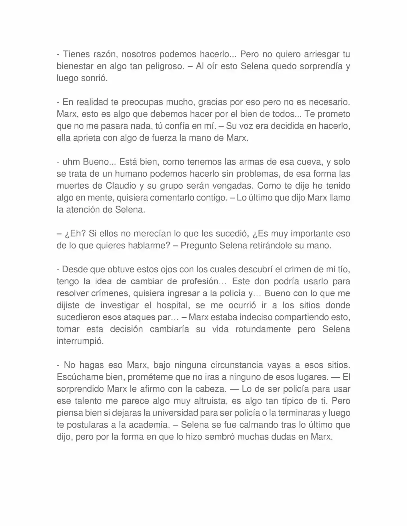 La Treceava Hora (Novela) - Capítulo 10 - Página 6 - LectorTMOo