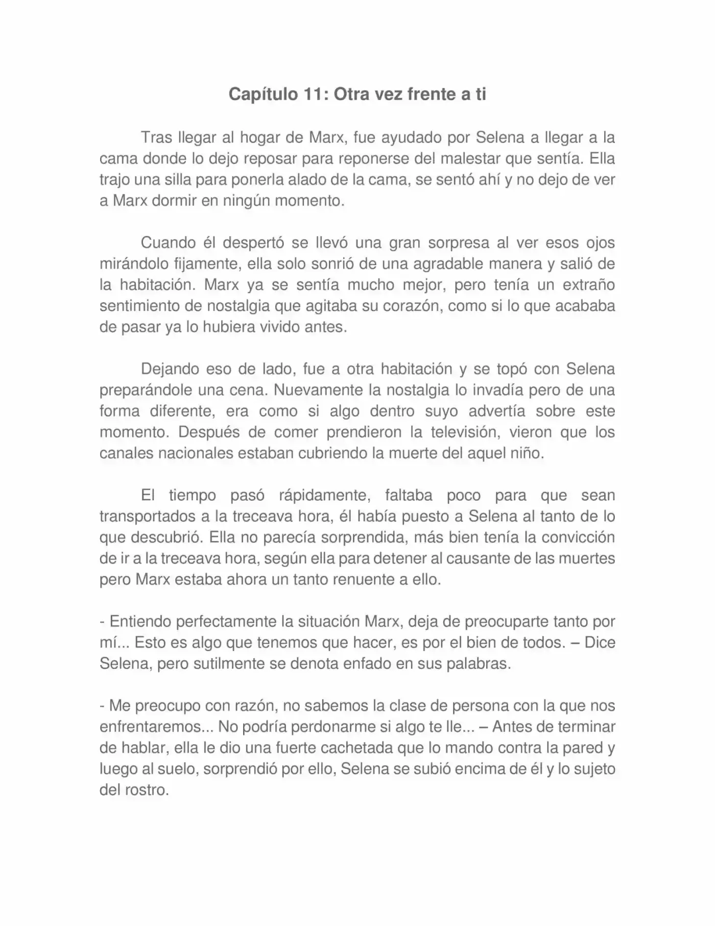 La Treceava Hora (Novela) - Capítulo 11 - Página 2 - LectorTMOo