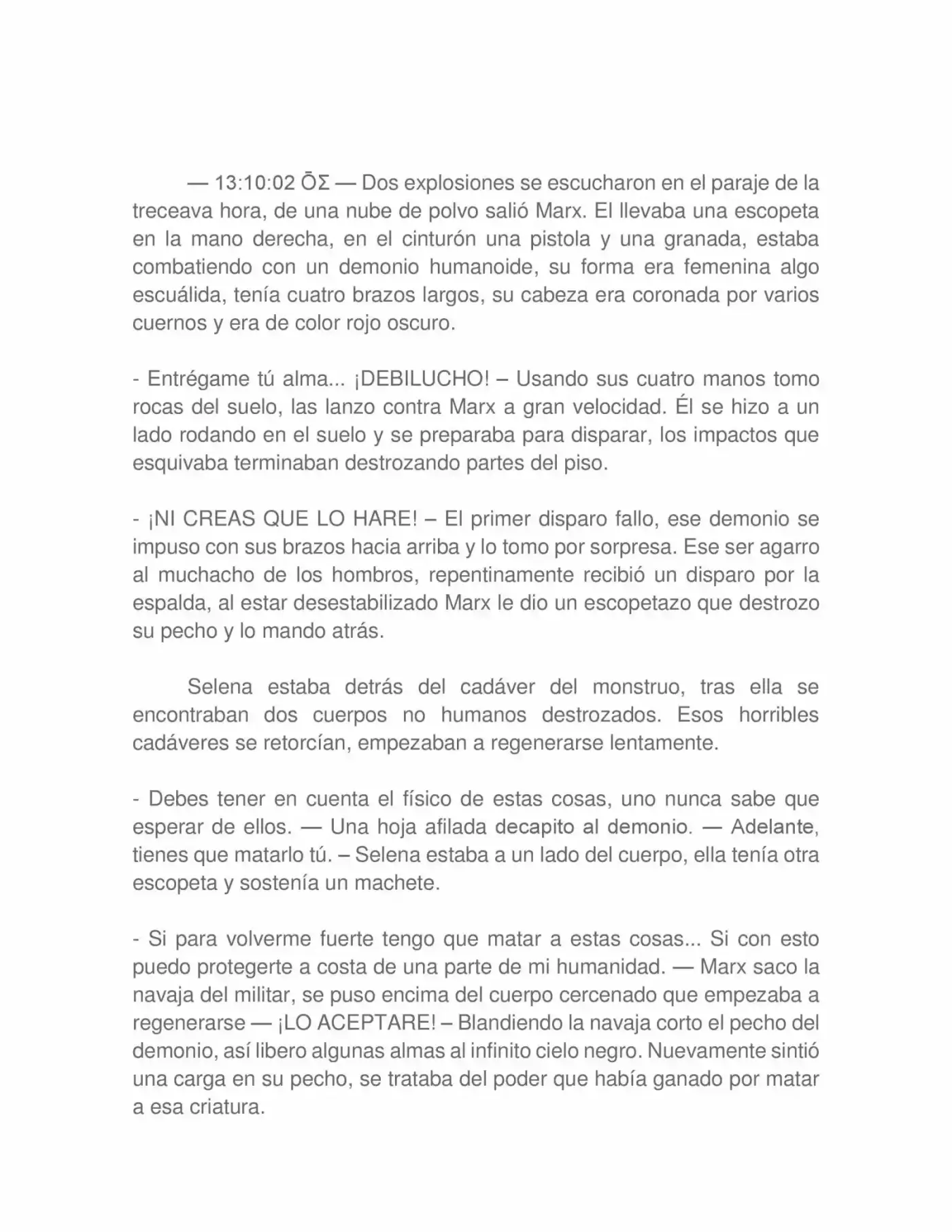 La Treceava Hora (Novela) - Capítulo 11 - Página 4 - LectorTMOo