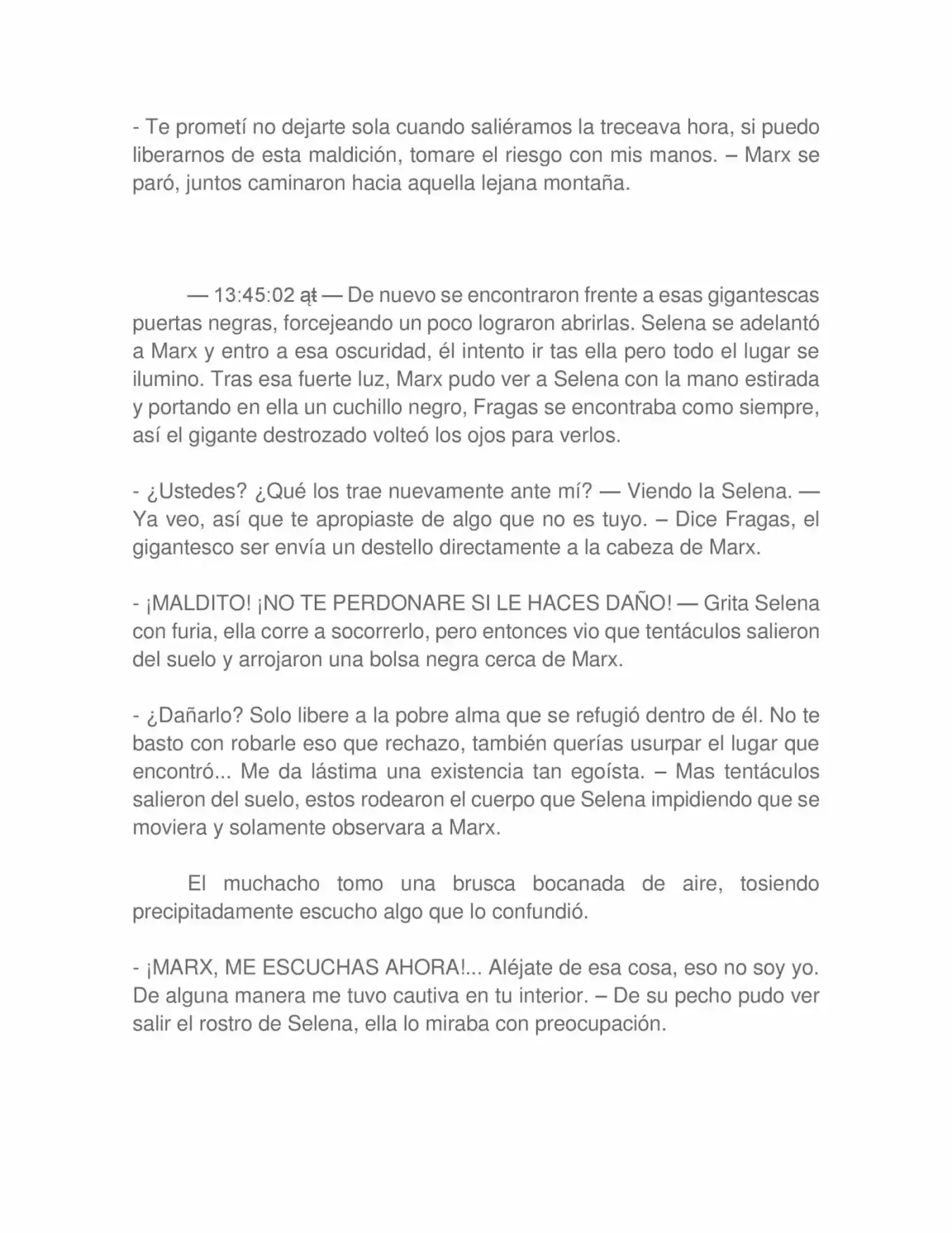 La Treceava Hora (Novela) - Capítulo 11 - Página 7 - LectorTMOo
