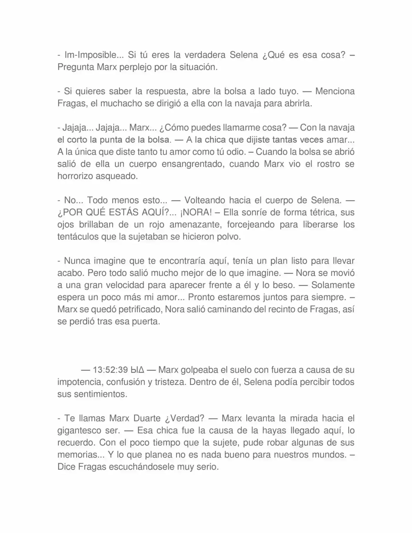 La Treceava Hora (Novela) - Capítulo 11 - Página 8 - LectorTMOo