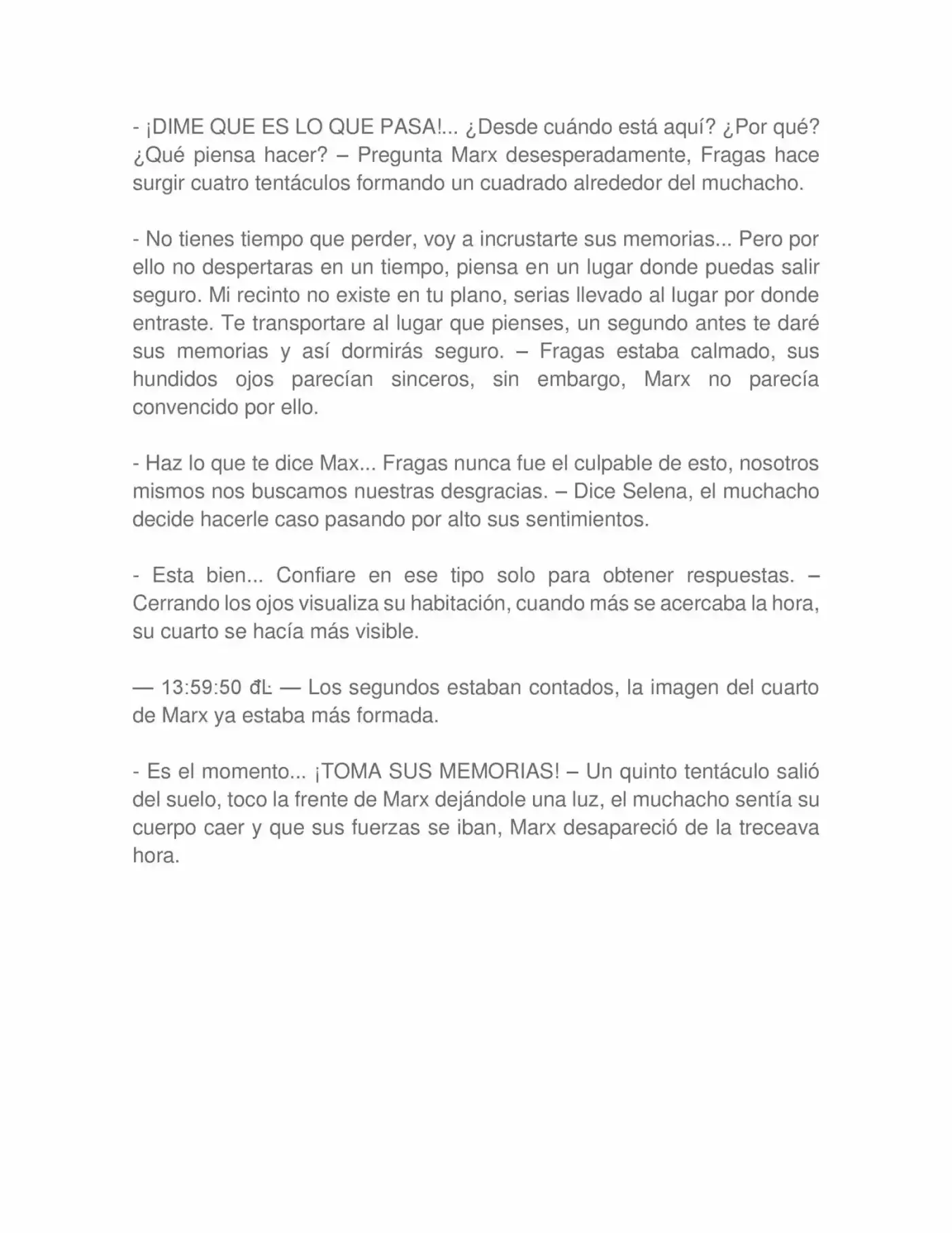 La Treceava Hora (Novela) - Capítulo 11 - Página 9 - LectorTMOo