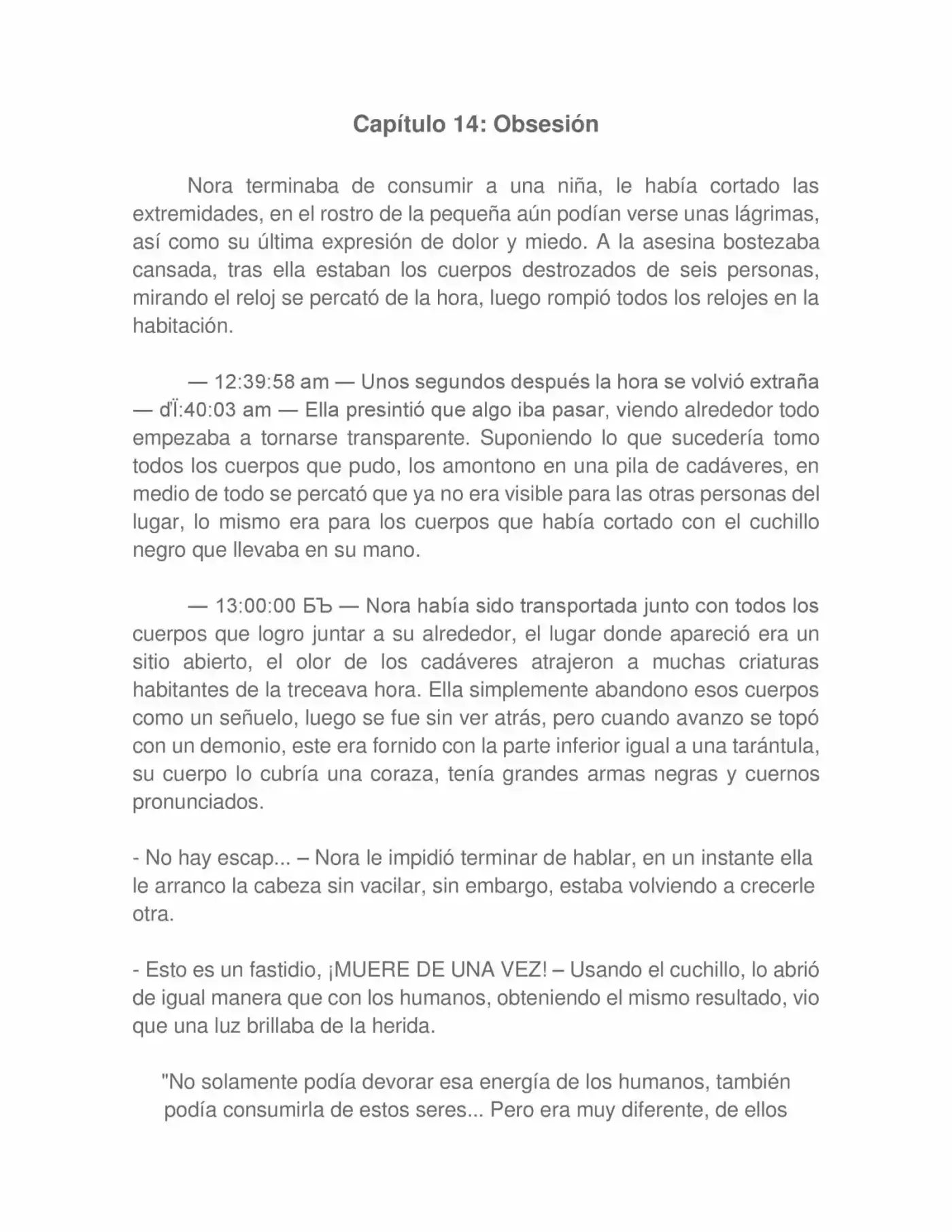 La Treceava Hora (Novela) - Capítulo 14 - Página 2 - LectorTMOo