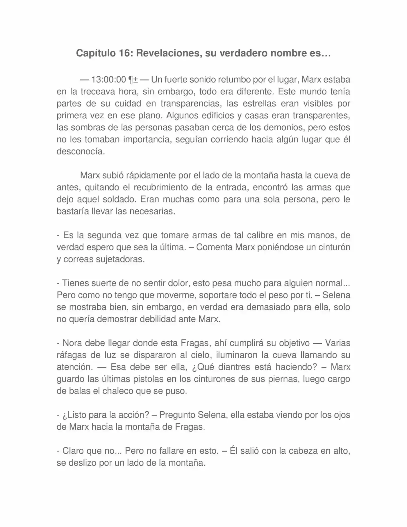 La Treceava Hora (Novela) - Capítulo 16 - Página 2 - LectorTMOo
