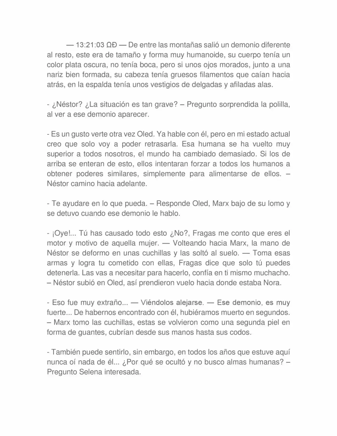 La Treceava Hora (Novela) - Capítulo 16 - Página 6 - LectorTMOo