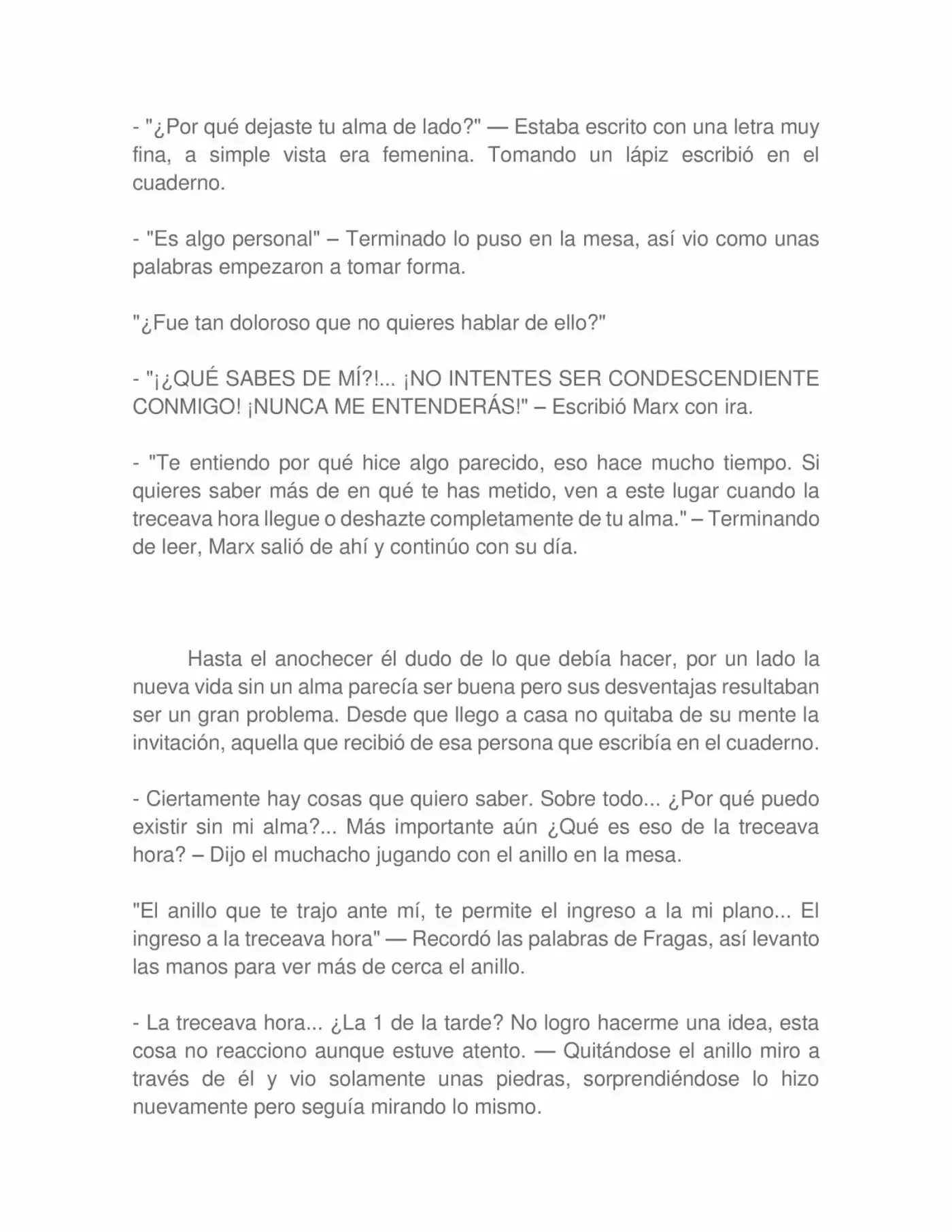 La Treceava Hora (Novela) - Capítulo 2 - Página 5 - LectorTMOo