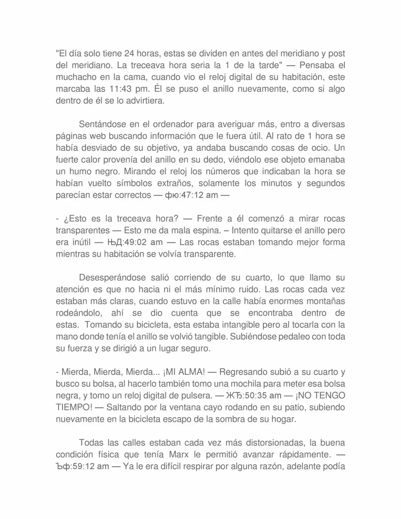La Treceava Hora (Novela) - Capítulo 2 - Página 6 - LectorTMOo