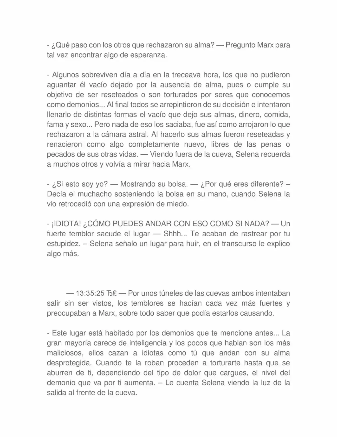 La Treceava Hora (Novela) - Capítulo 3 - Página 5 - LectorTMOo