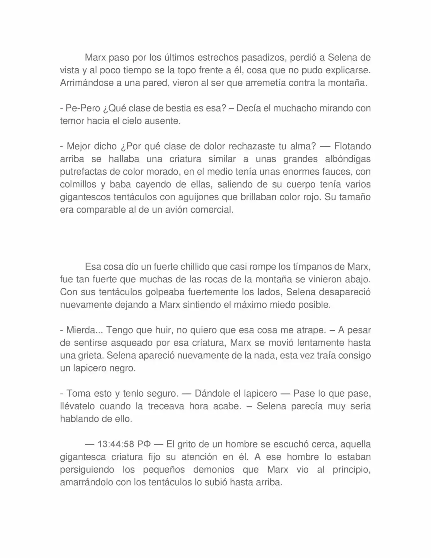 La Treceava Hora (Novela) - Capítulo 3 - Página 6 - LectorTMOo