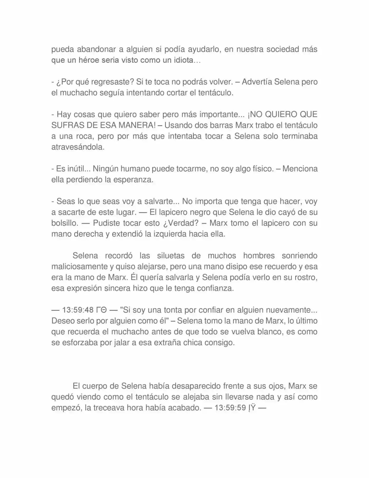 La Treceava Hora (Novela) - Capítulo 3 - Página 10 - LectorTMOo