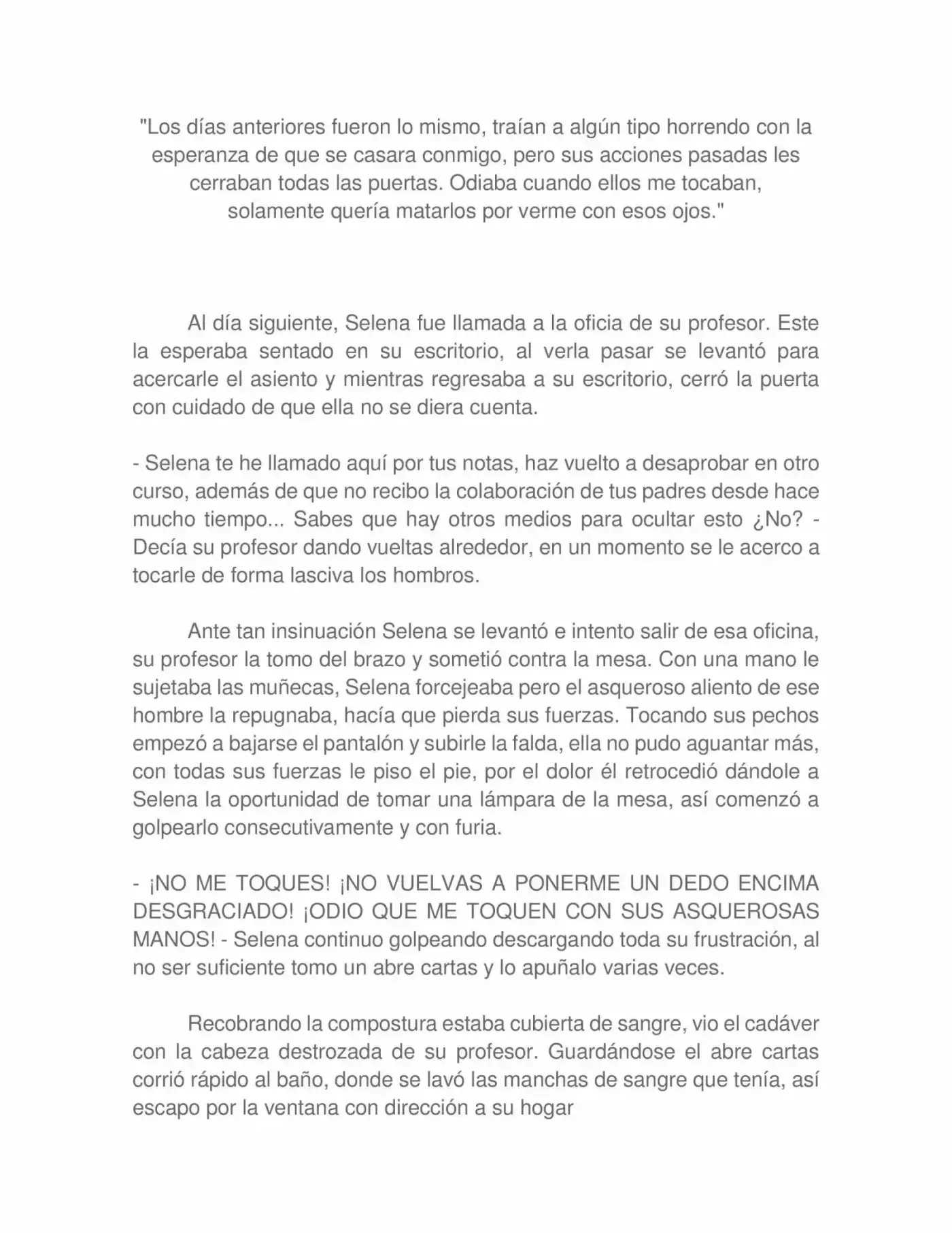La Treceava Hora (Novela) - Capítulo 4 - Página 4 - LectorTMOo
