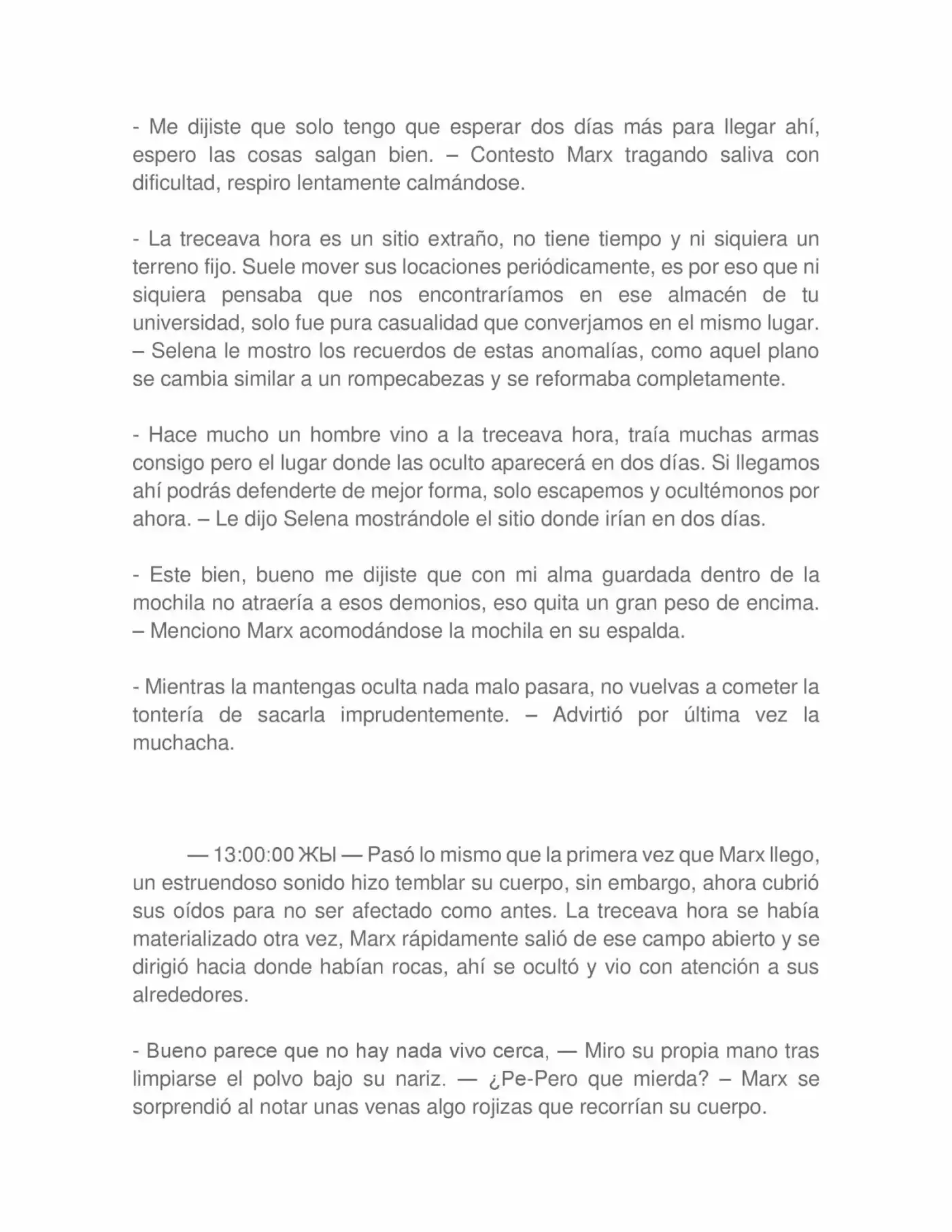 La Treceava Hora (Novela) - Capítulo 6 - Página 6 - LectorTMOo