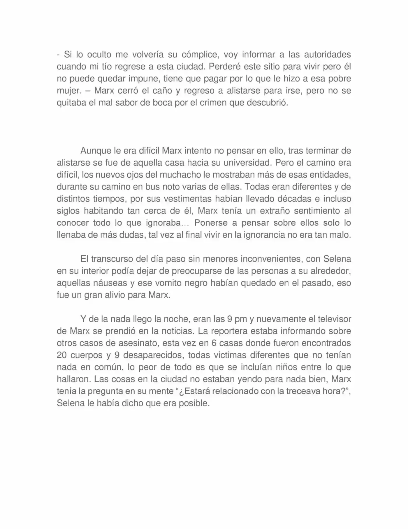 La Treceava Hora (Novela) - Capítulo 7 - Página 7 - LectorTMOo