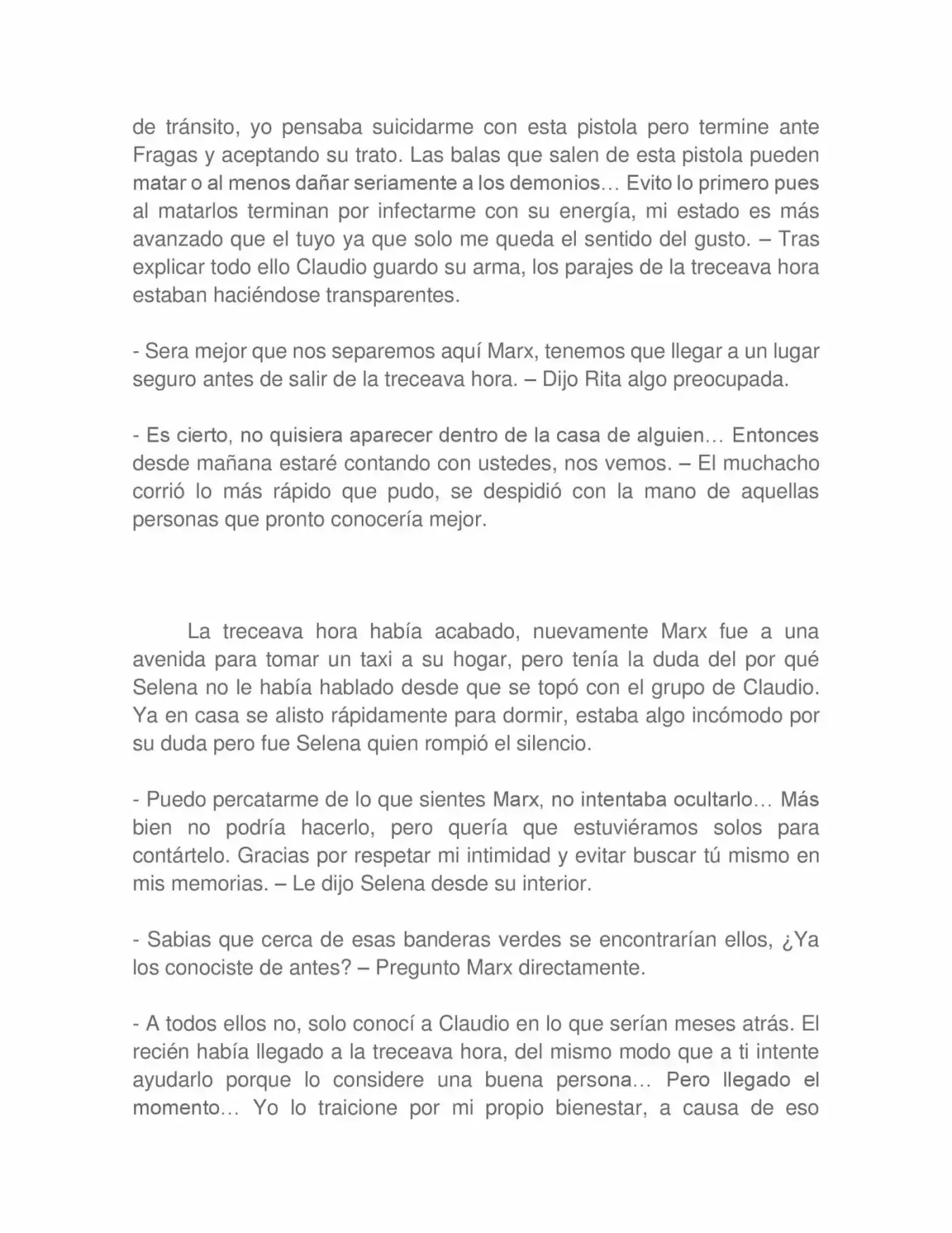 La Treceava Hora (Novela) - Capítulo 7 - Página 15 - LectorTMOo
