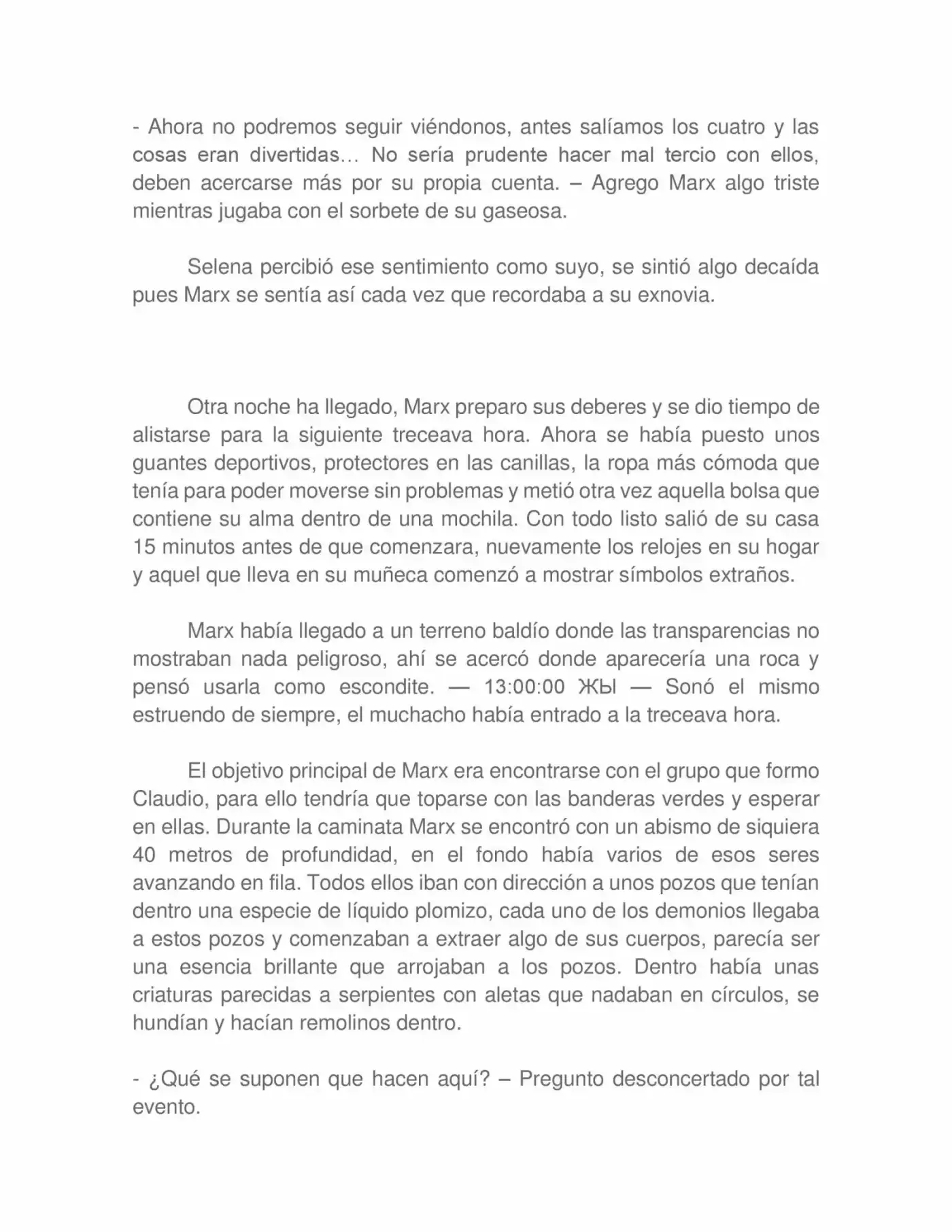 La Treceava Hora (Novela) - Capítulo 8 - Página 8 - LectorTMOo