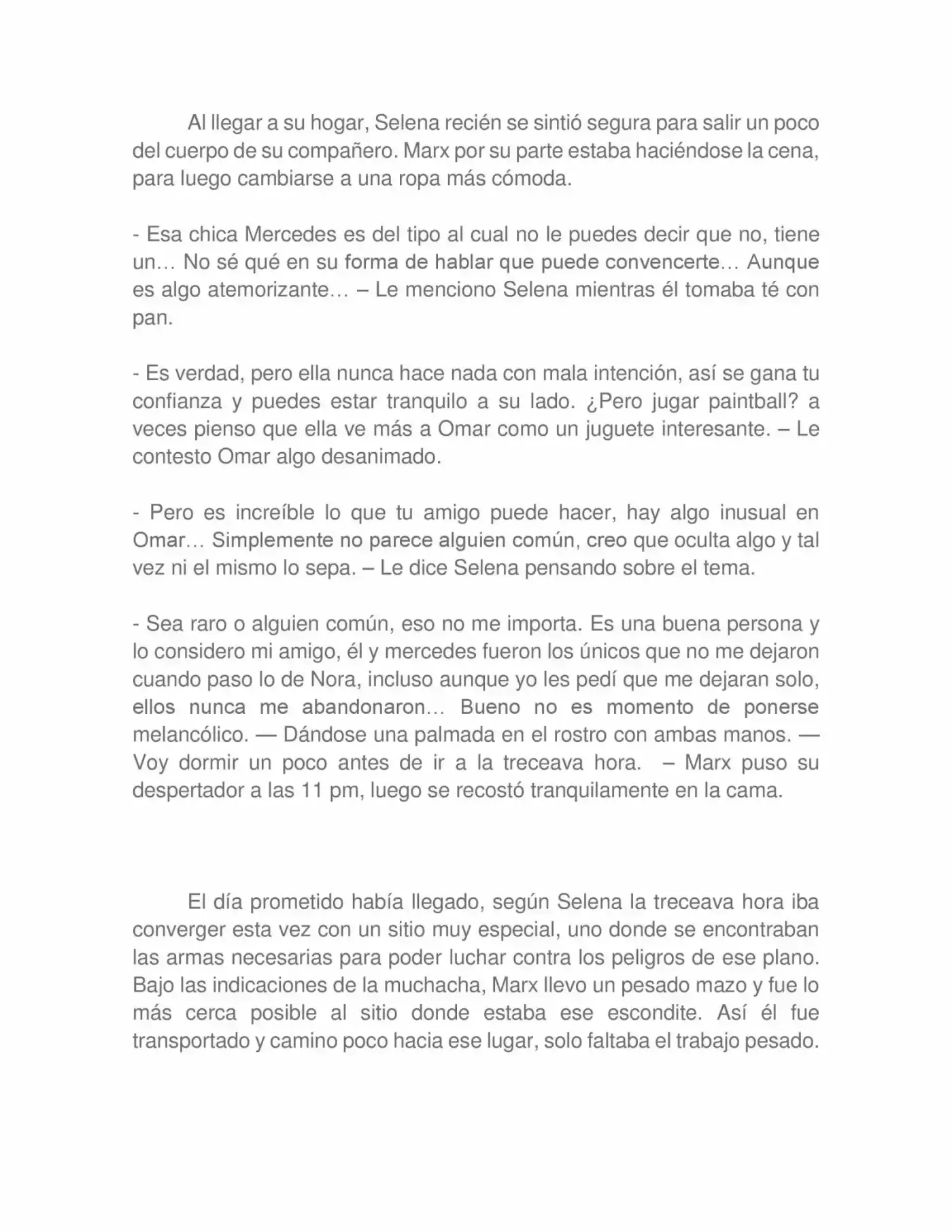 La Treceava Hora (Novela) - Capítulo 9 - Página 4 - LectorTMOo