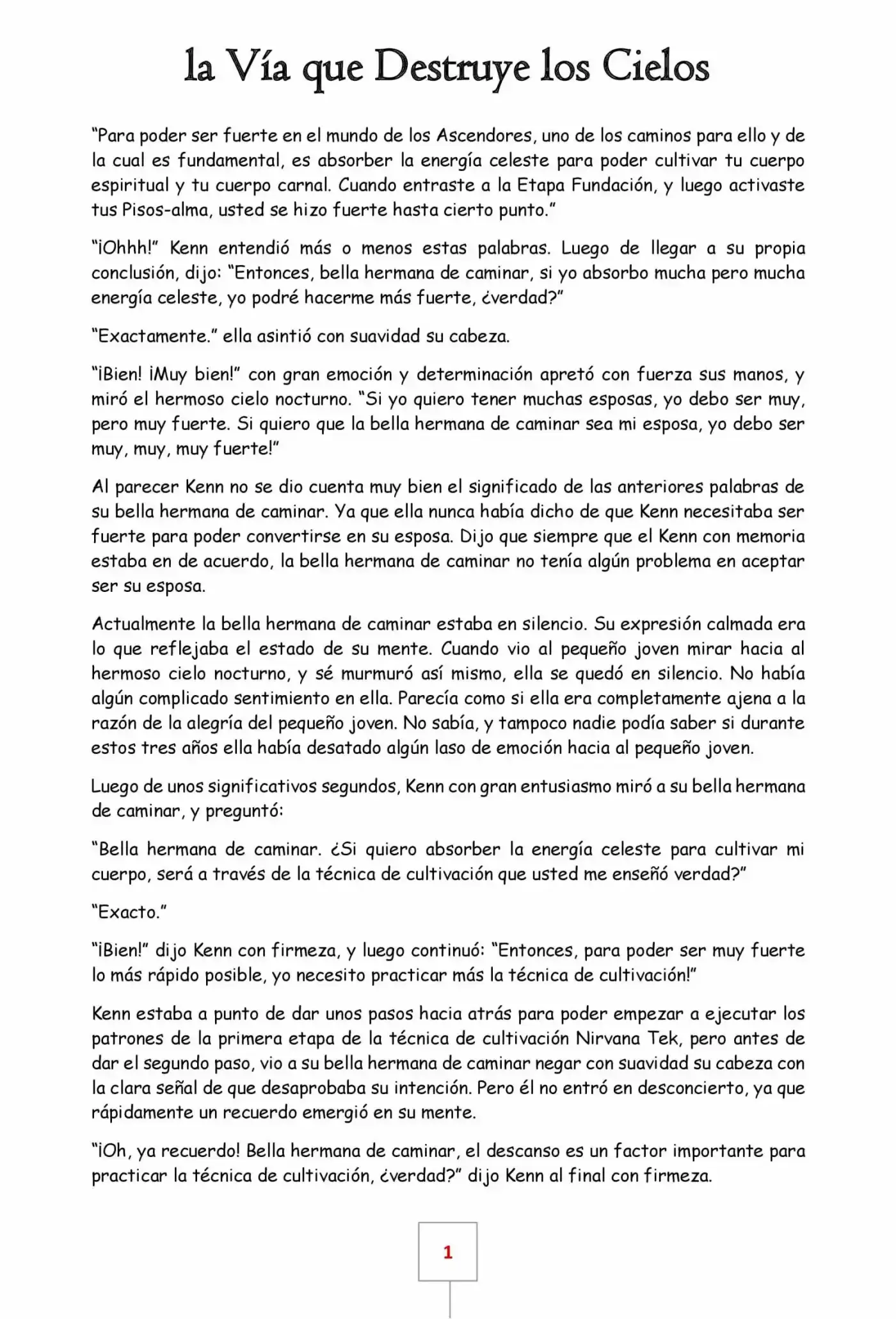 La Vía Que Destruye Los Cielos (Novela) - Capítulo 11 - Página 2 - LectorTMOo