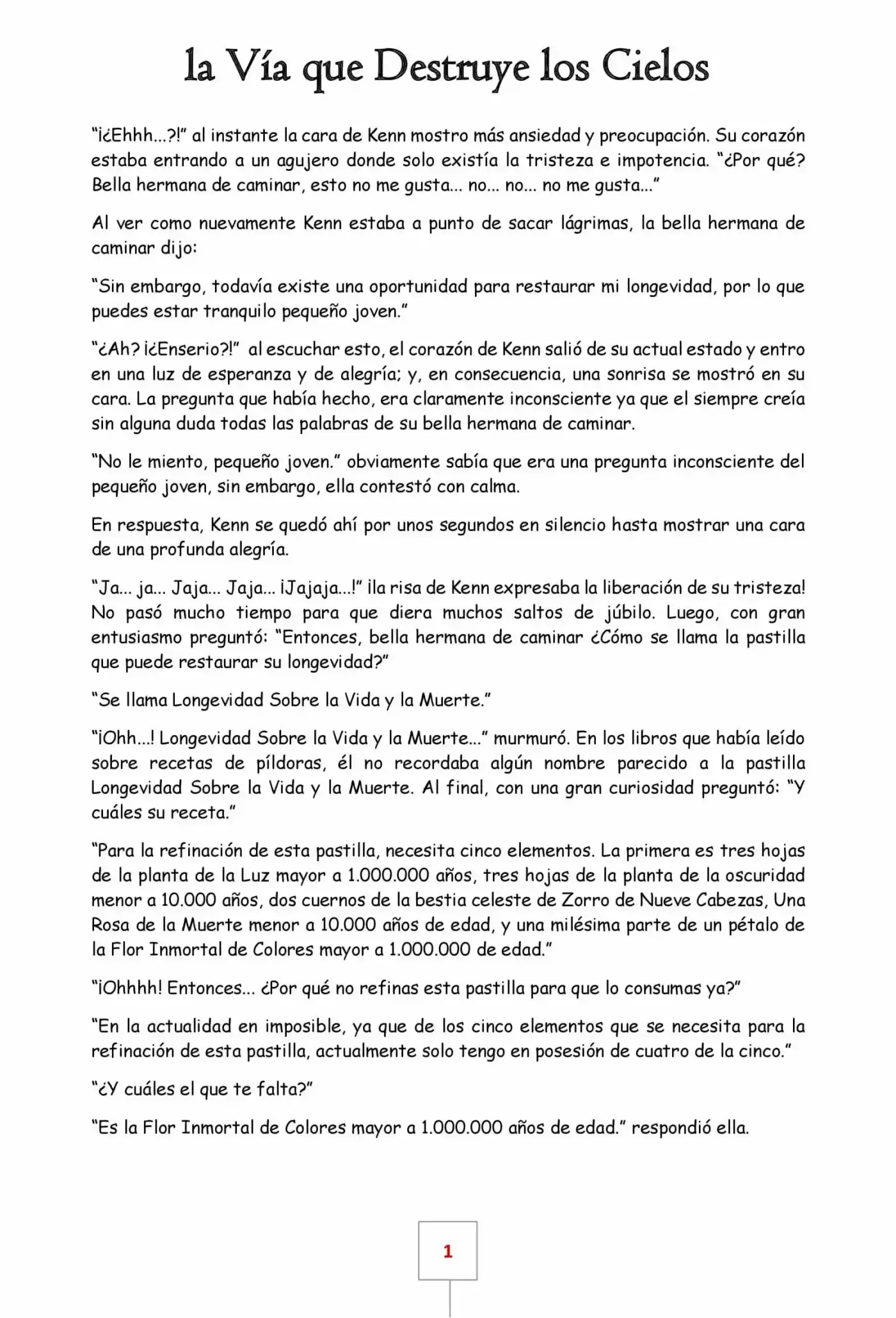 La Vía Que Destruye Los Cielos (Novela) - Capítulo 12 - Página 2 - LectorTMOo