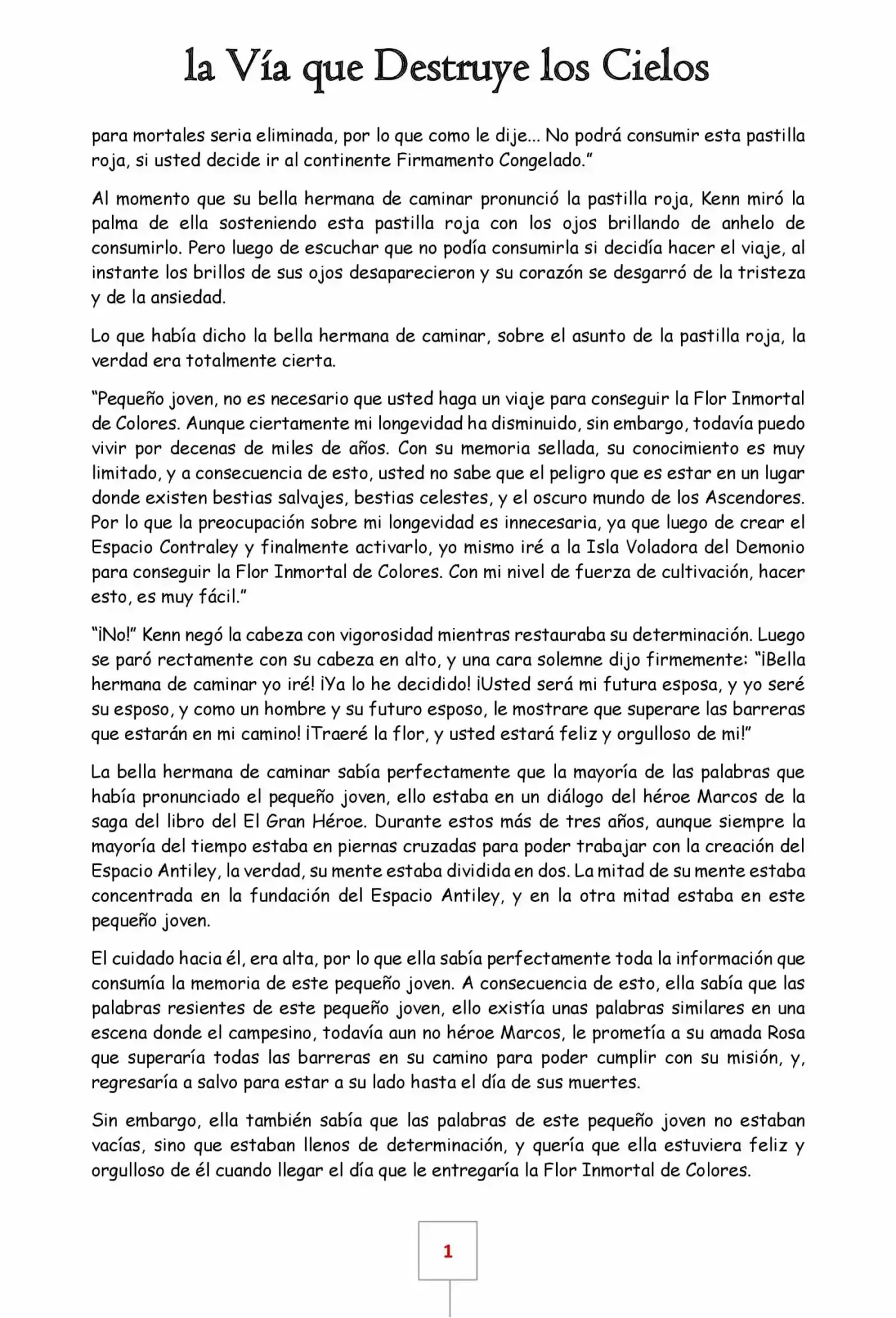 La Vía Que Destruye Los Cielos (Novela) - Capítulo 13 - Página 2 - LectorTMOo