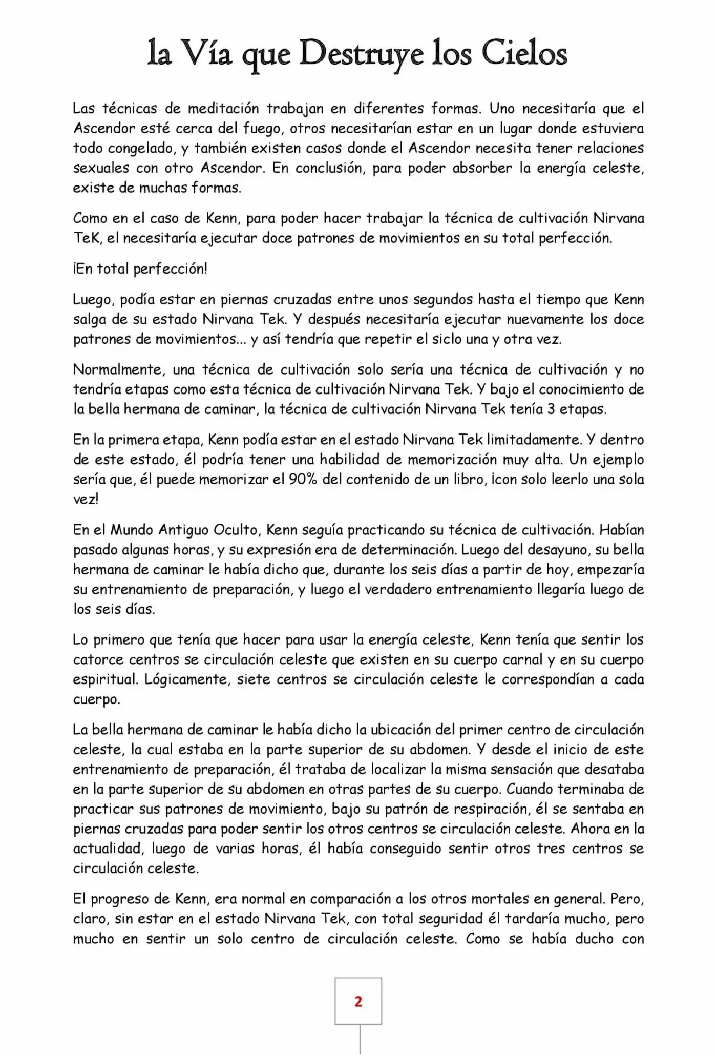 La Vía Que Destruye Los Cielos (Novela) - Capítulo 15 - Página 3 - LectorTMOo