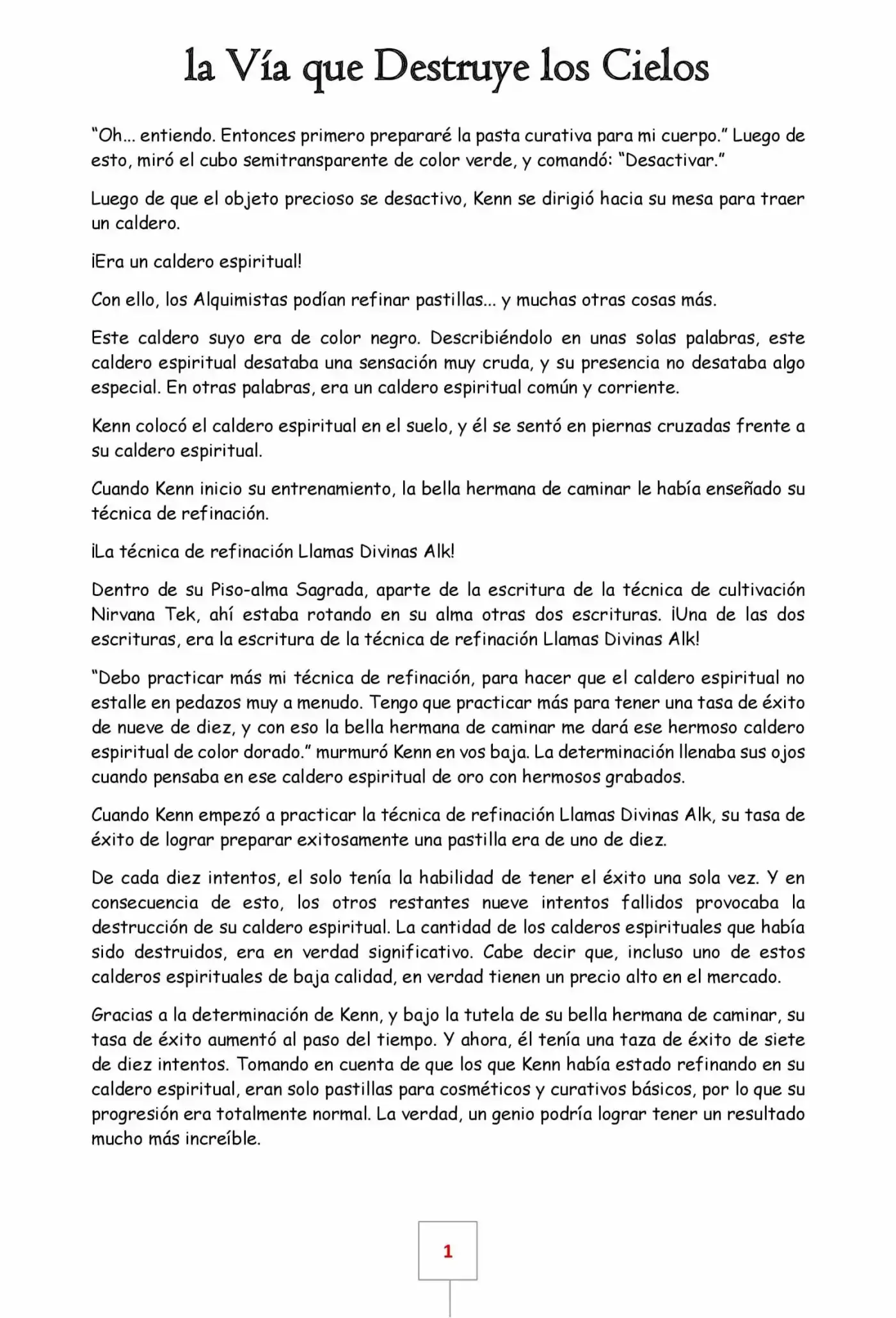 La Vía Que Destruye Los Cielos (Novela) - Capítulo 16 - Página 2 - LectorTMOo