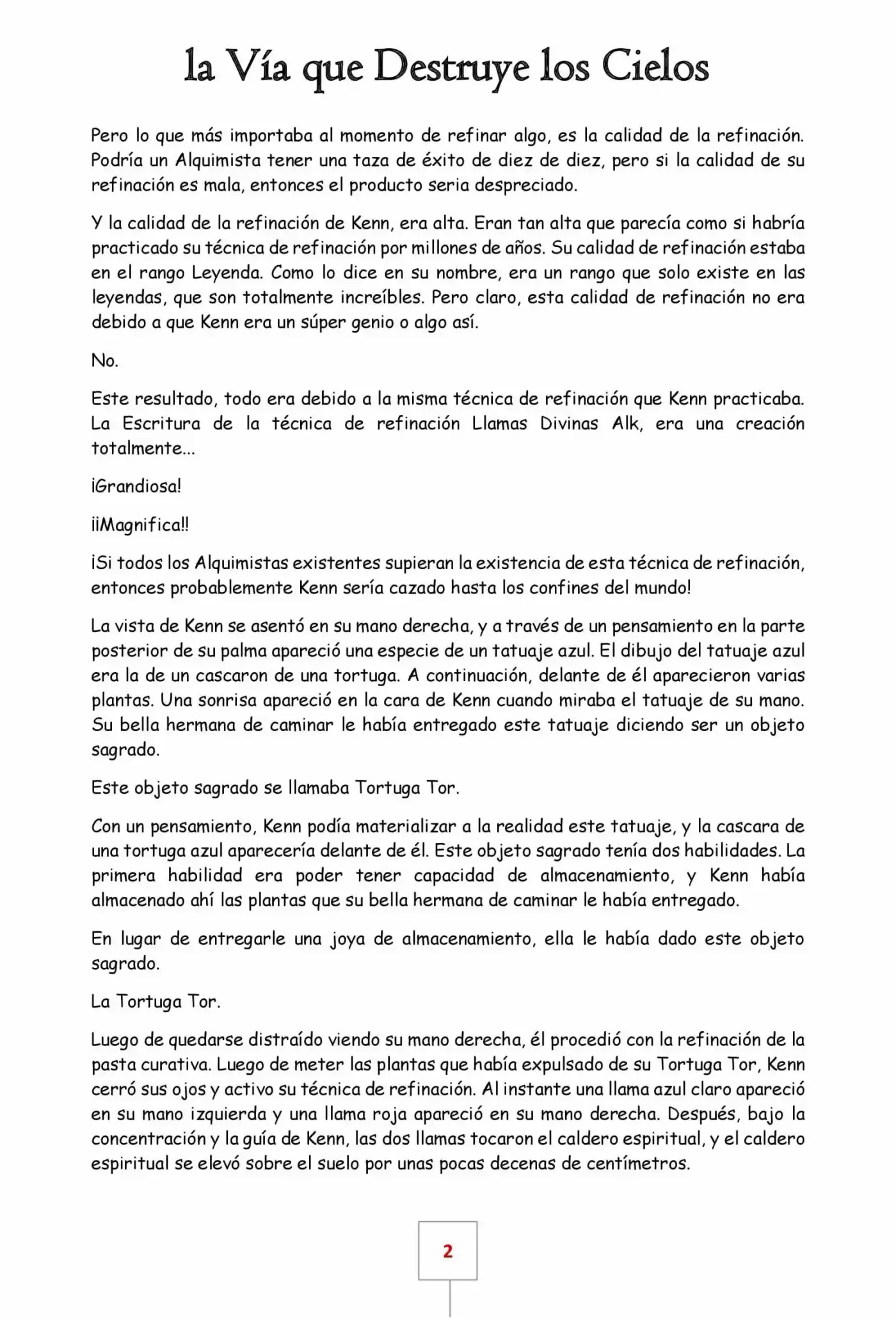 La Vía Que Destruye Los Cielos (Novela) - Capítulo 16 - Página 3 - LectorTMOo