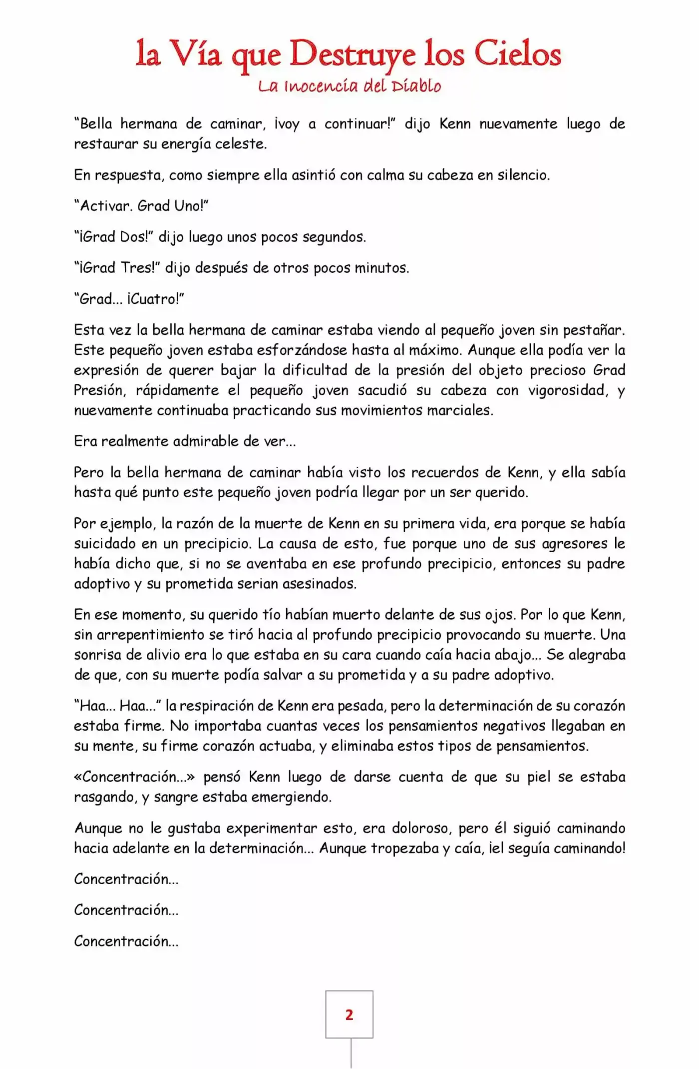 La Vía Que Destruye Los Cielos (Novela) - Capítulo 17 - Página 2 - LectorTMOo