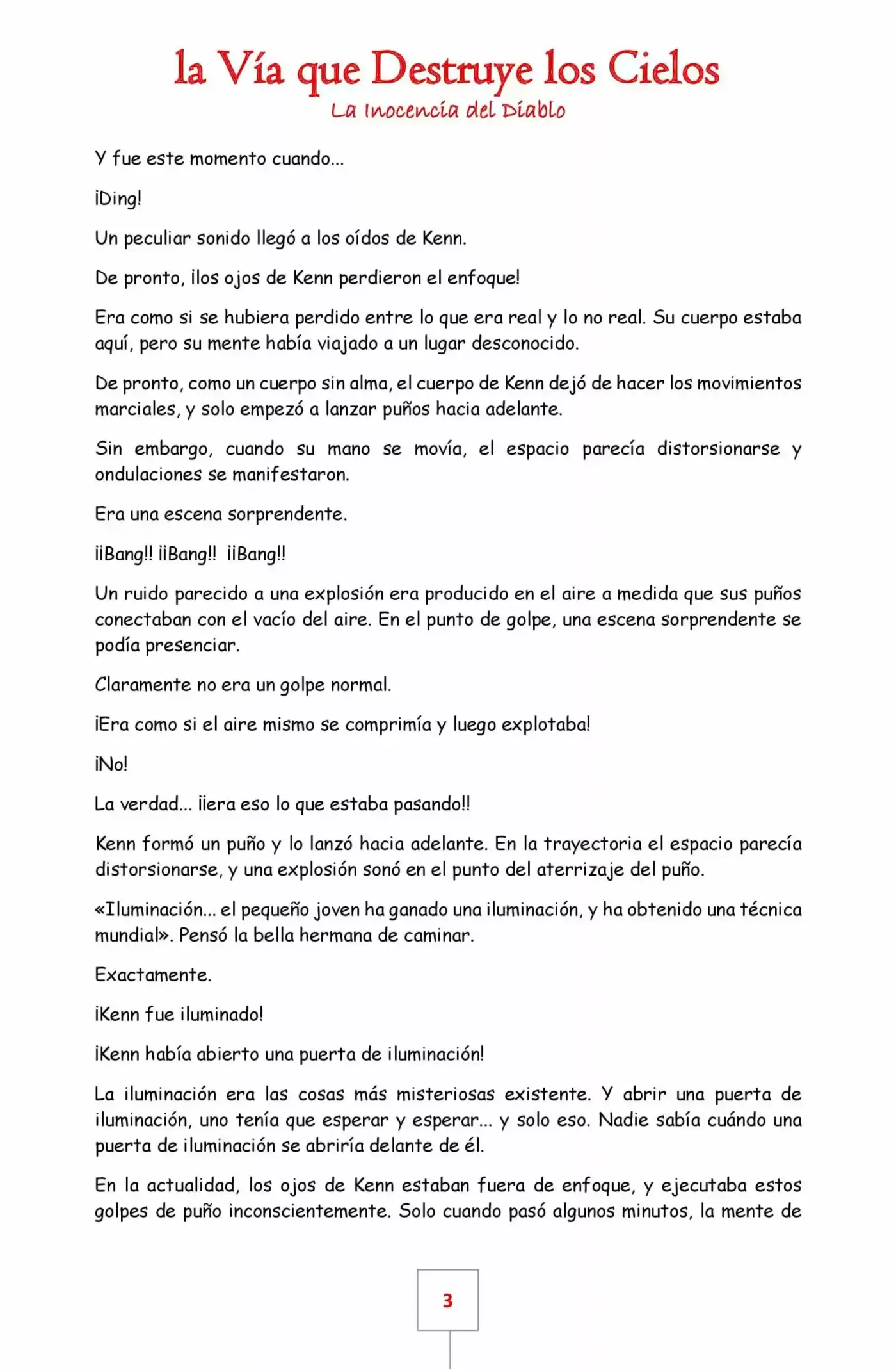 La Vía Que Destruye Los Cielos (Novela) - Capítulo 17 - Página 3 - LectorTMOo