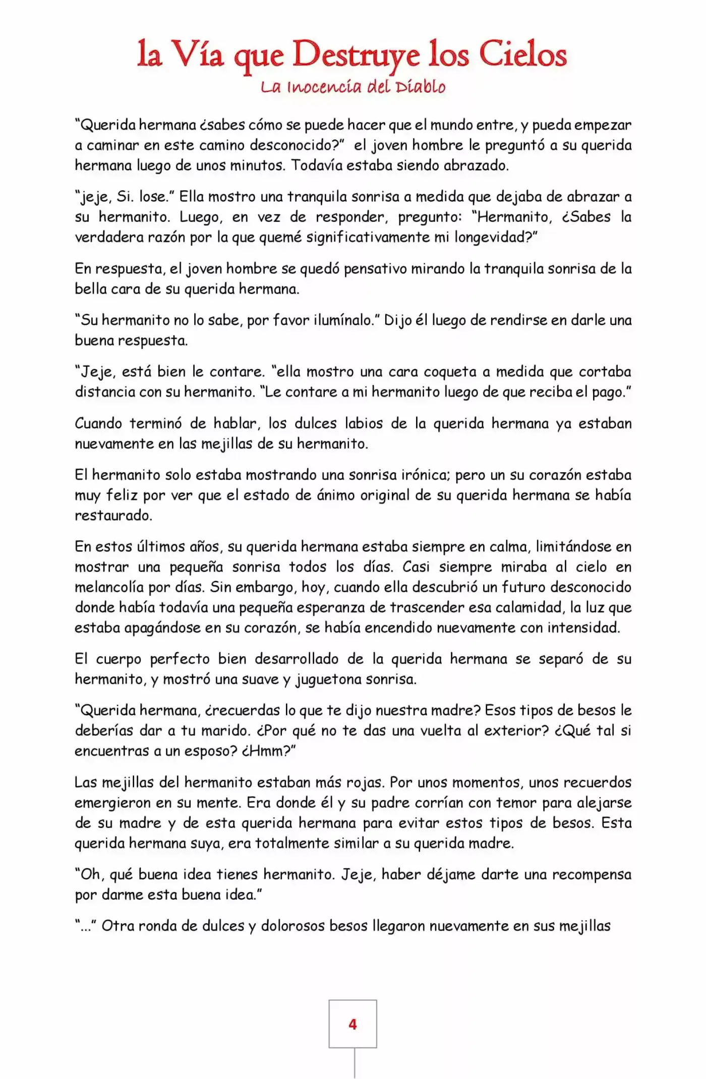 La Vía Que Destruye Los Cielos (Novela) - Capítulo 19 - Página 4 - LectorTMOo