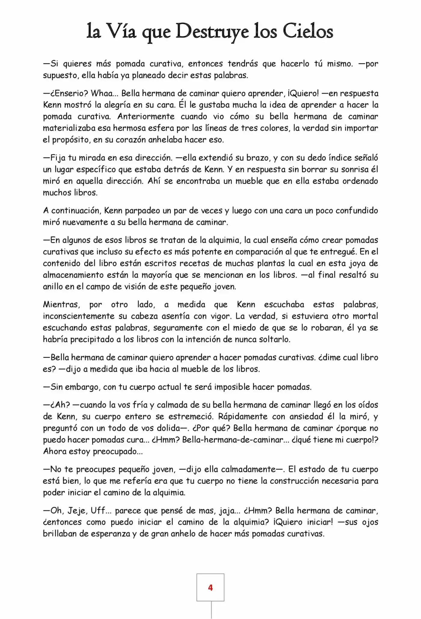 La Vía Que Destruye Los Cielos (Novela) - Capítulo 2 - Página 5 - LectorTMOo