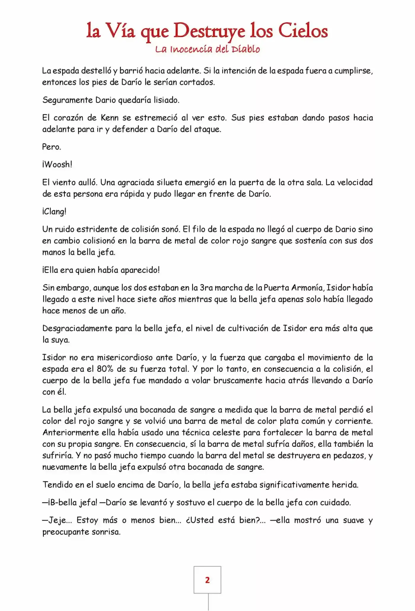 La Vía Que Destruye Los Cielos (Novela) - Capítulo 27 - Página 2 - LectorTMOo